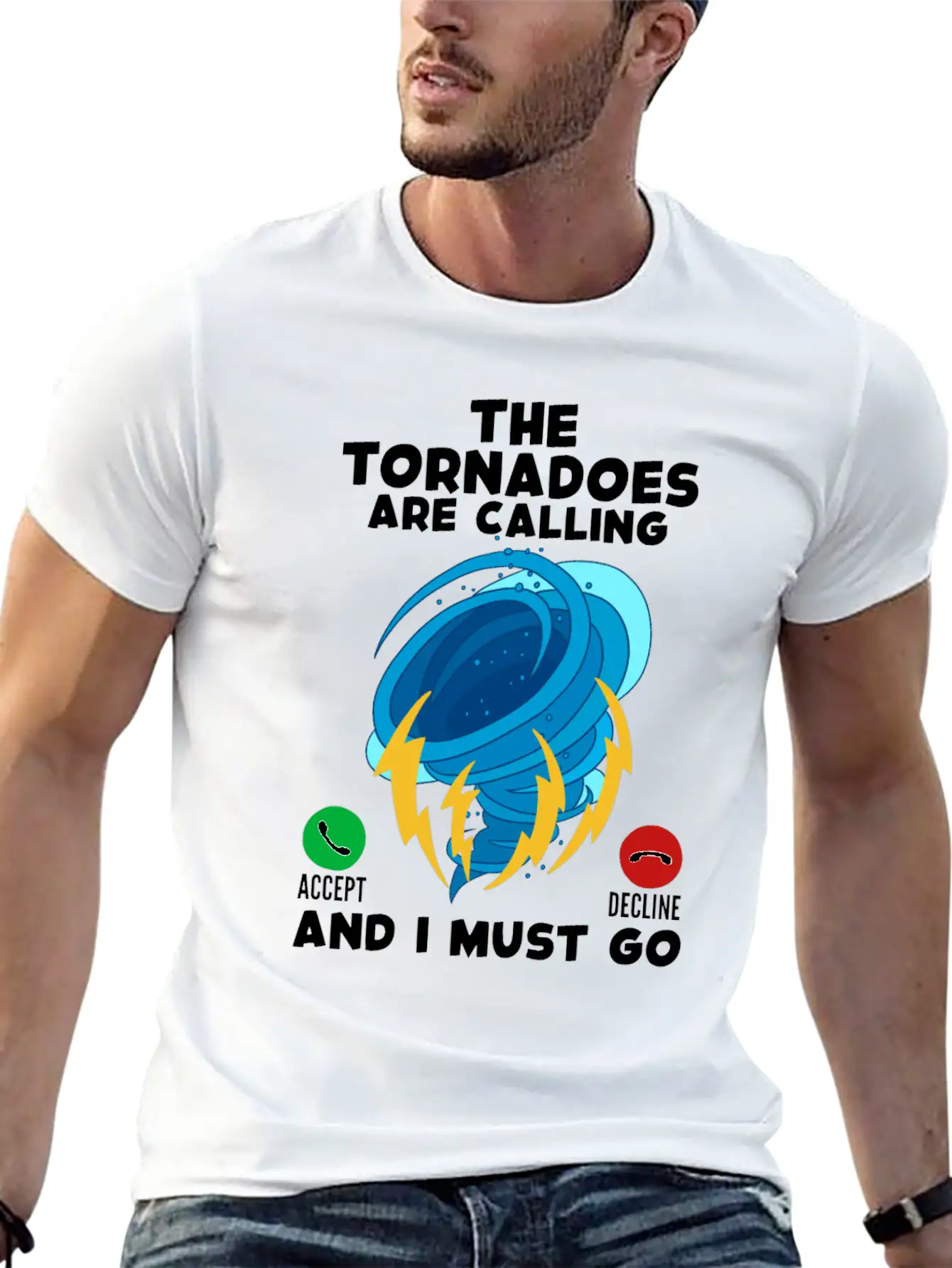 Tornado Unisex Casual T-Shirt – Clean Design For Daily Comfort