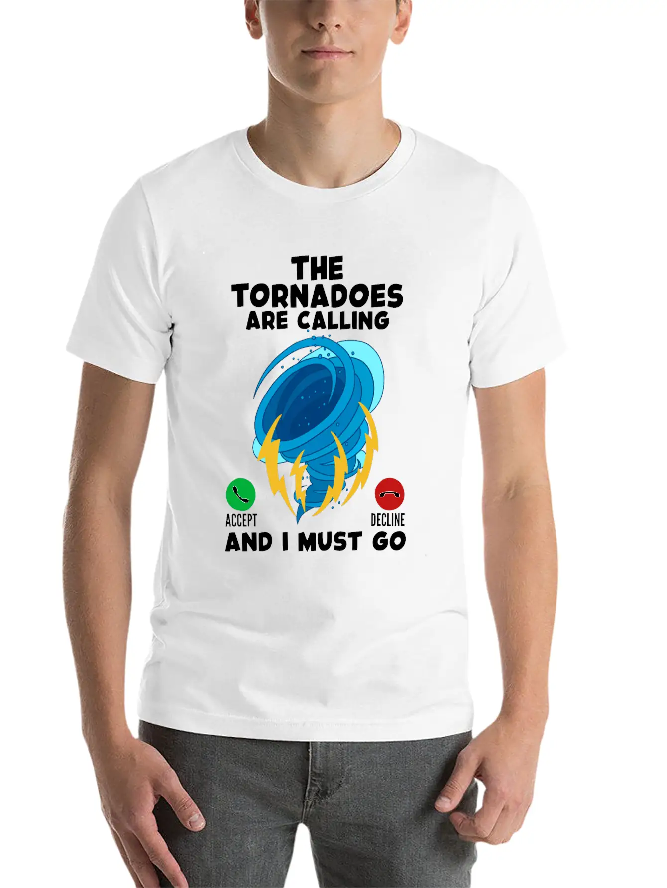 Tornado Unisex Casual T-Shirt – Clean Design For Daily Comfort
