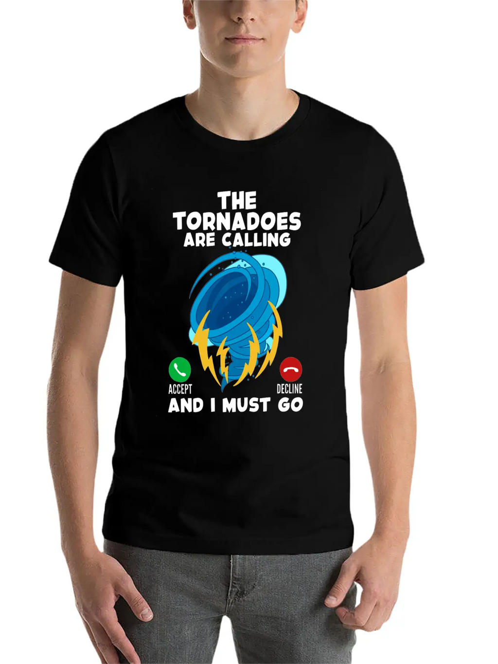 Tornado Unisex Casual T-Shirt – Clean Design For Daily Comfort