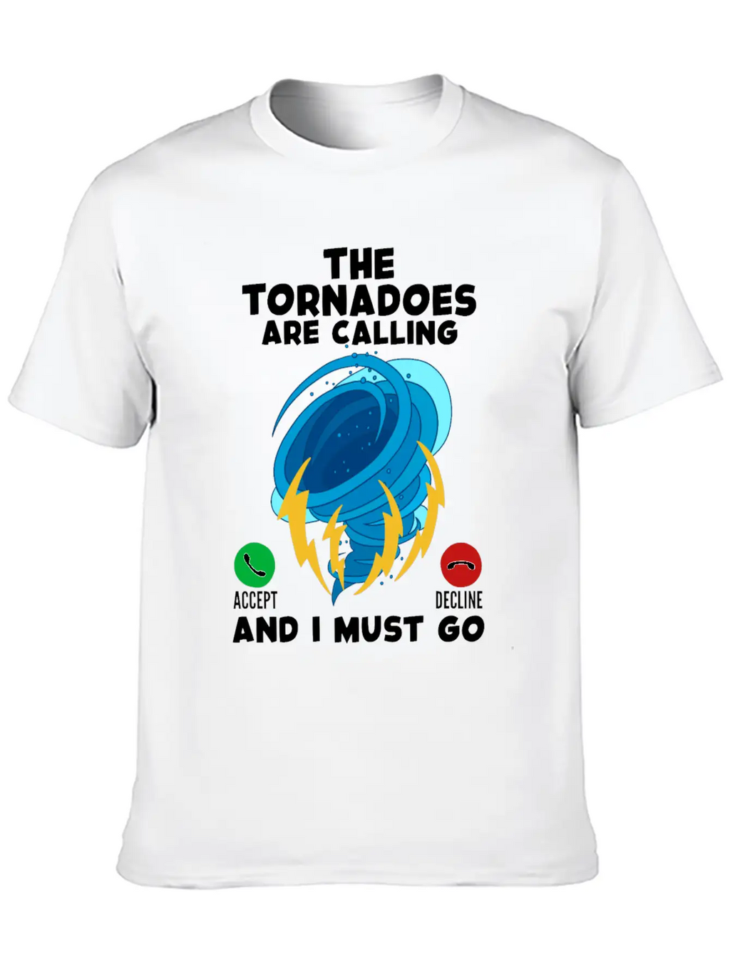 Tornado Unisex Casual T-Shirt – Clean Design For Daily Comfort