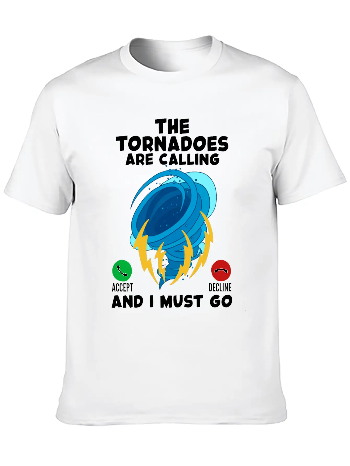 Tornado Unisex Casual T-Shirt – Clean Design For Daily Comfort