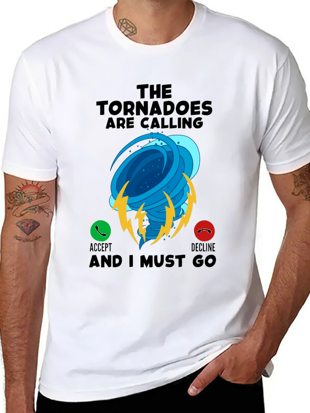 Tornado Unisex Casual T-Shirt – Clean Design For Daily Comfort