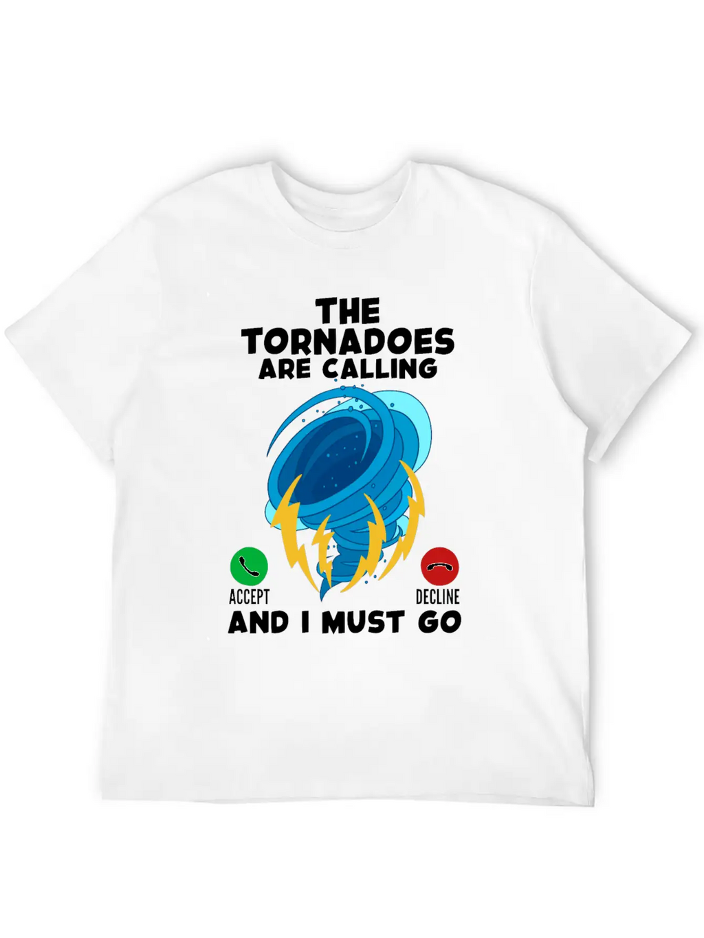 Tornado Unisex Casual T-Shirt – Clean Design For Daily Comfort