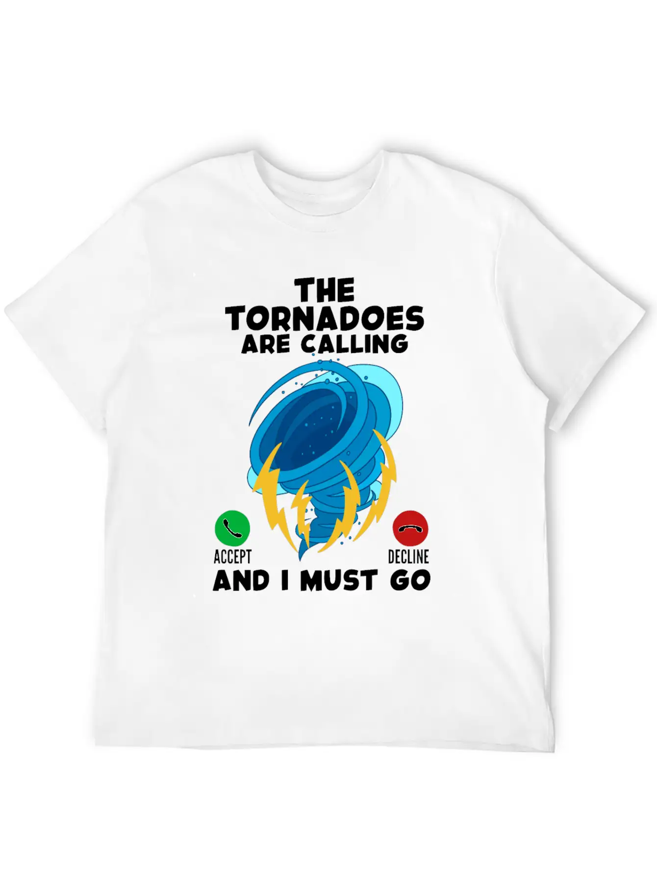 Tornado Unisex Casual T-Shirt – Clean Design For Daily Comfort