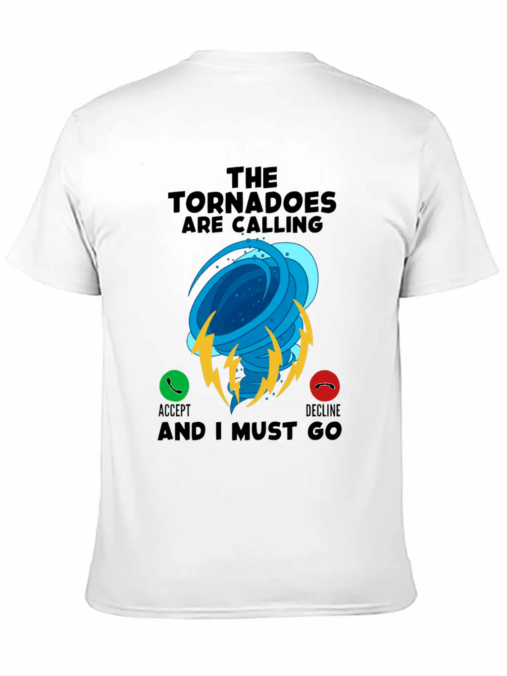 Tornado Unisex Casual T-Shirt – Clean Design For Daily Comfort