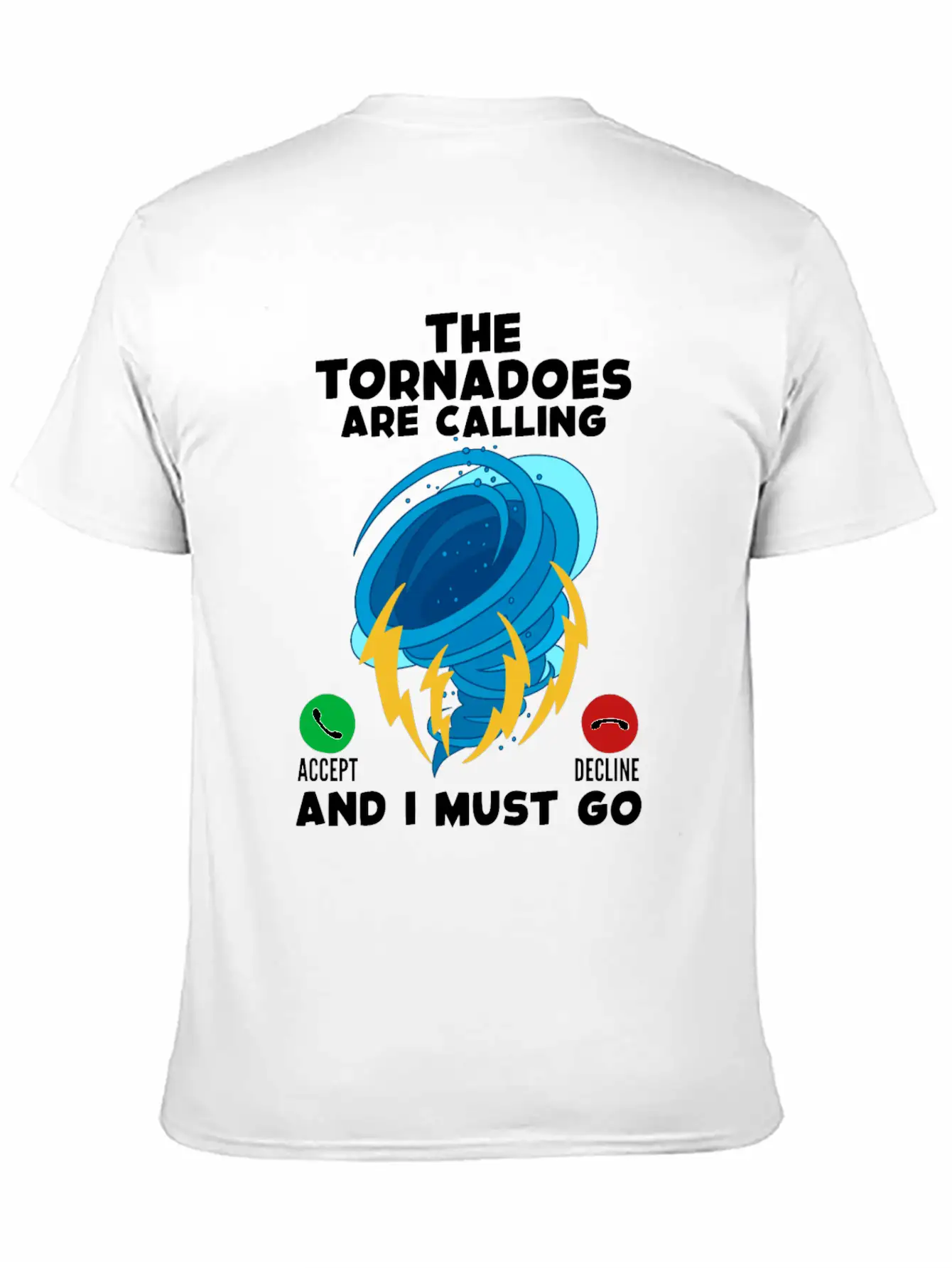 Tornado Unisex Casual T-Shirt – Clean Design For Daily Comfort