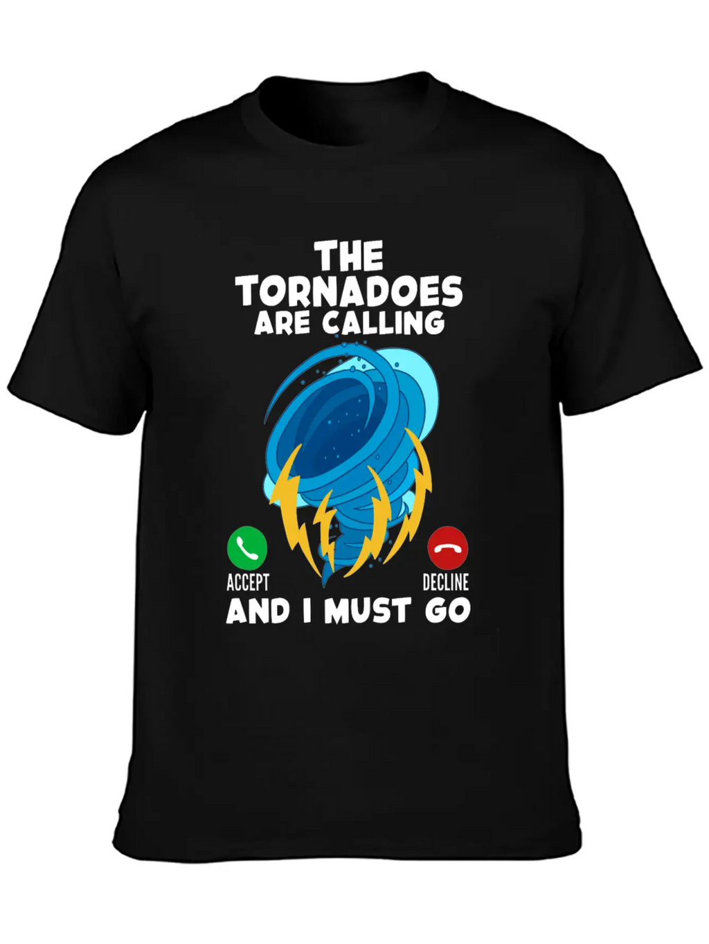 Tornado Unisex Casual T-Shirt – Clean Design For Daily Comfort
