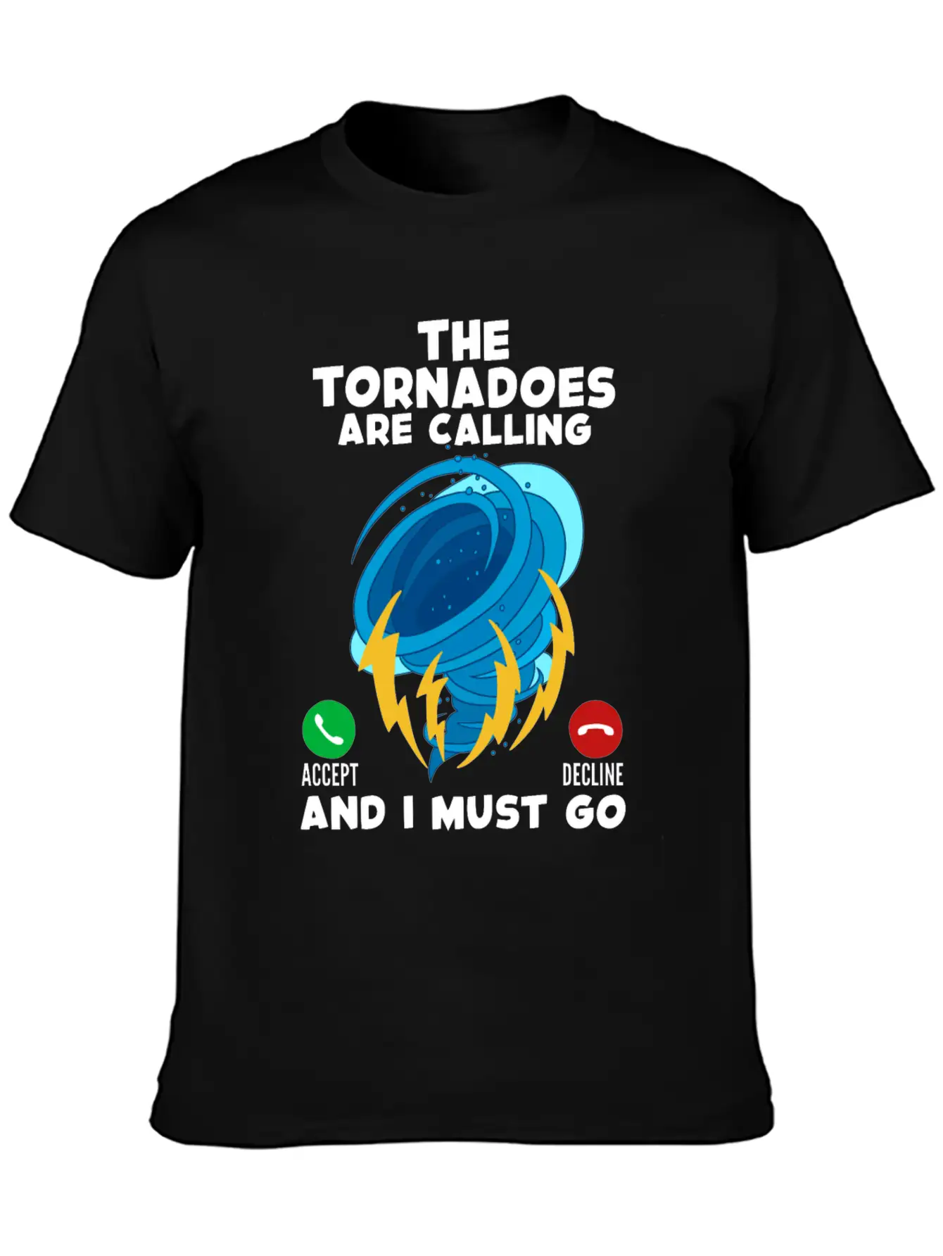 Tornado Unisex Casual T-Shirt – Clean Design For Daily Comfort