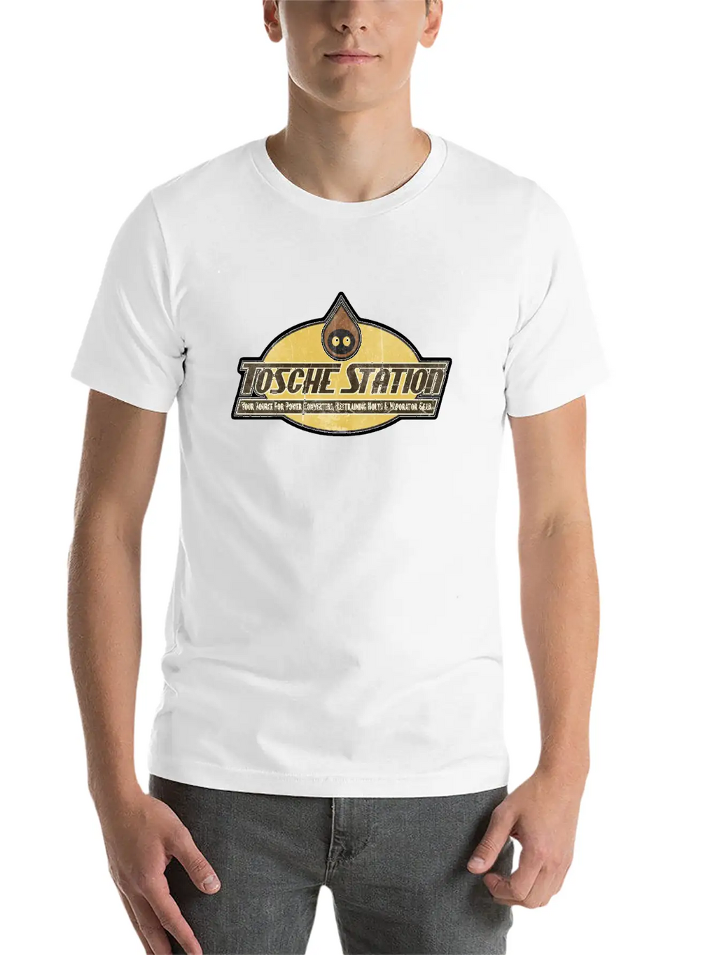 Tosche Station Merch Unisex Short Sleeve Soft Cotton T-Shirt – Casual Everyday Wear