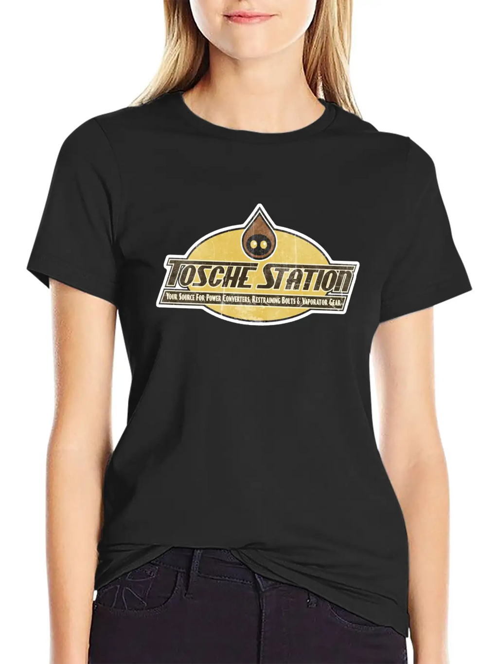 Tosche Station Merch Unisex Short Sleeve Soft Cotton T-Shirt – Casual Everyday Wear