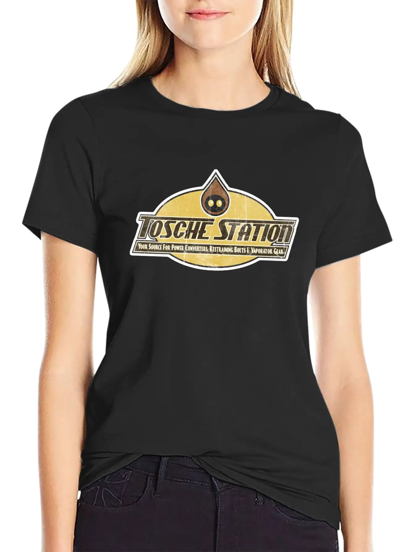 Tosche Station Merch Unisex Short Sleeve Soft Cotton T-Shirt – Casual Everyday Wear