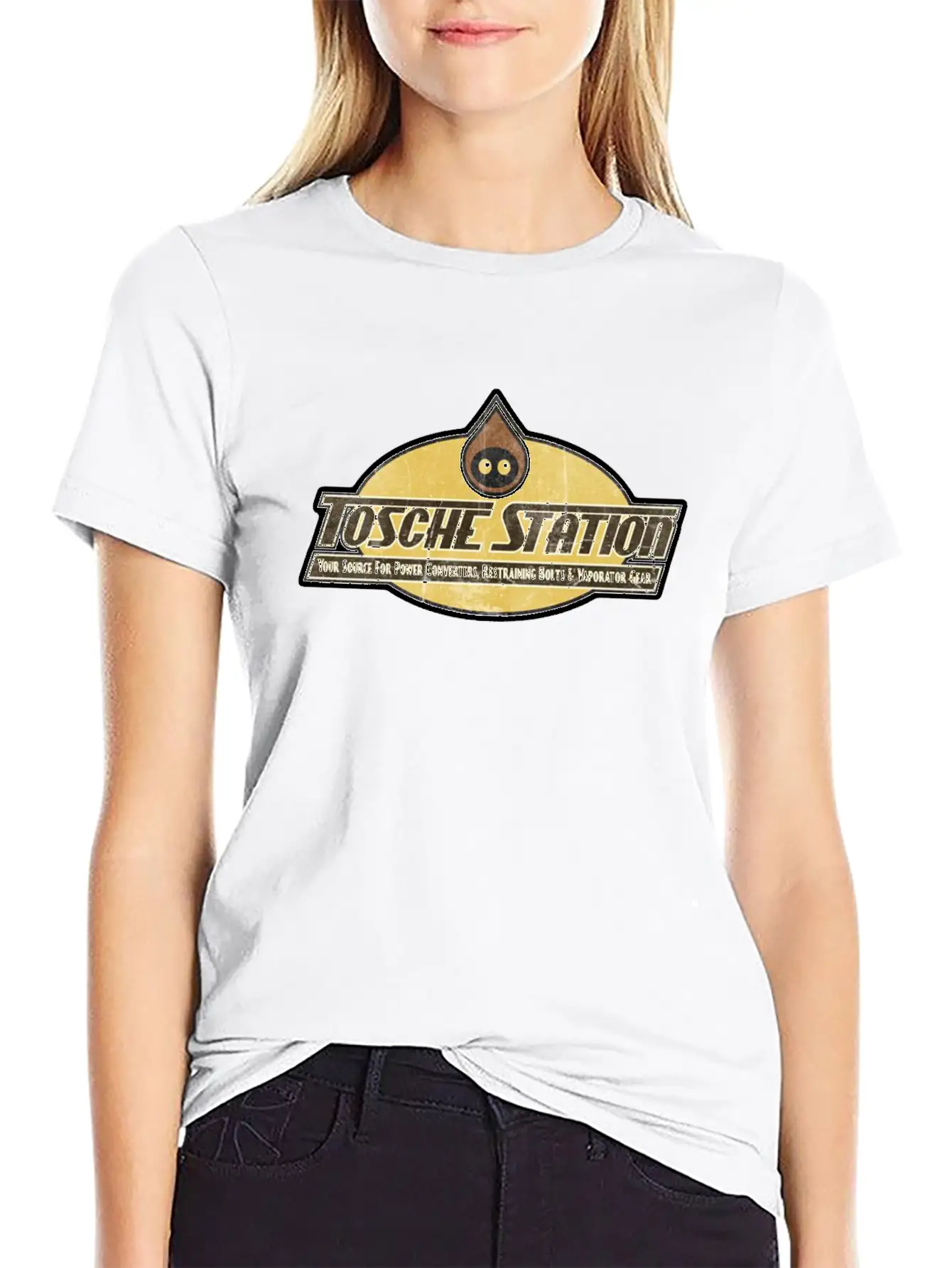 Tosche Station Merch Unisex Short Sleeve Soft Cotton T-Shirt – Casual Everyday Wear