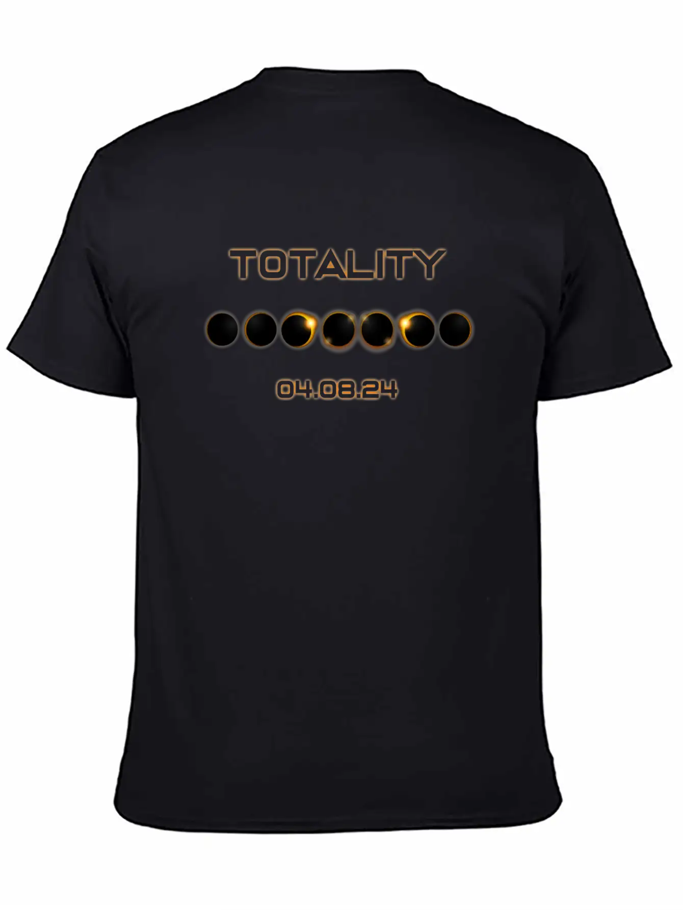 Totality 04.08.24 Total Solar Eclipse April 8 2024 Essential Cotton Tee For Daily Outfits – Unisex Style