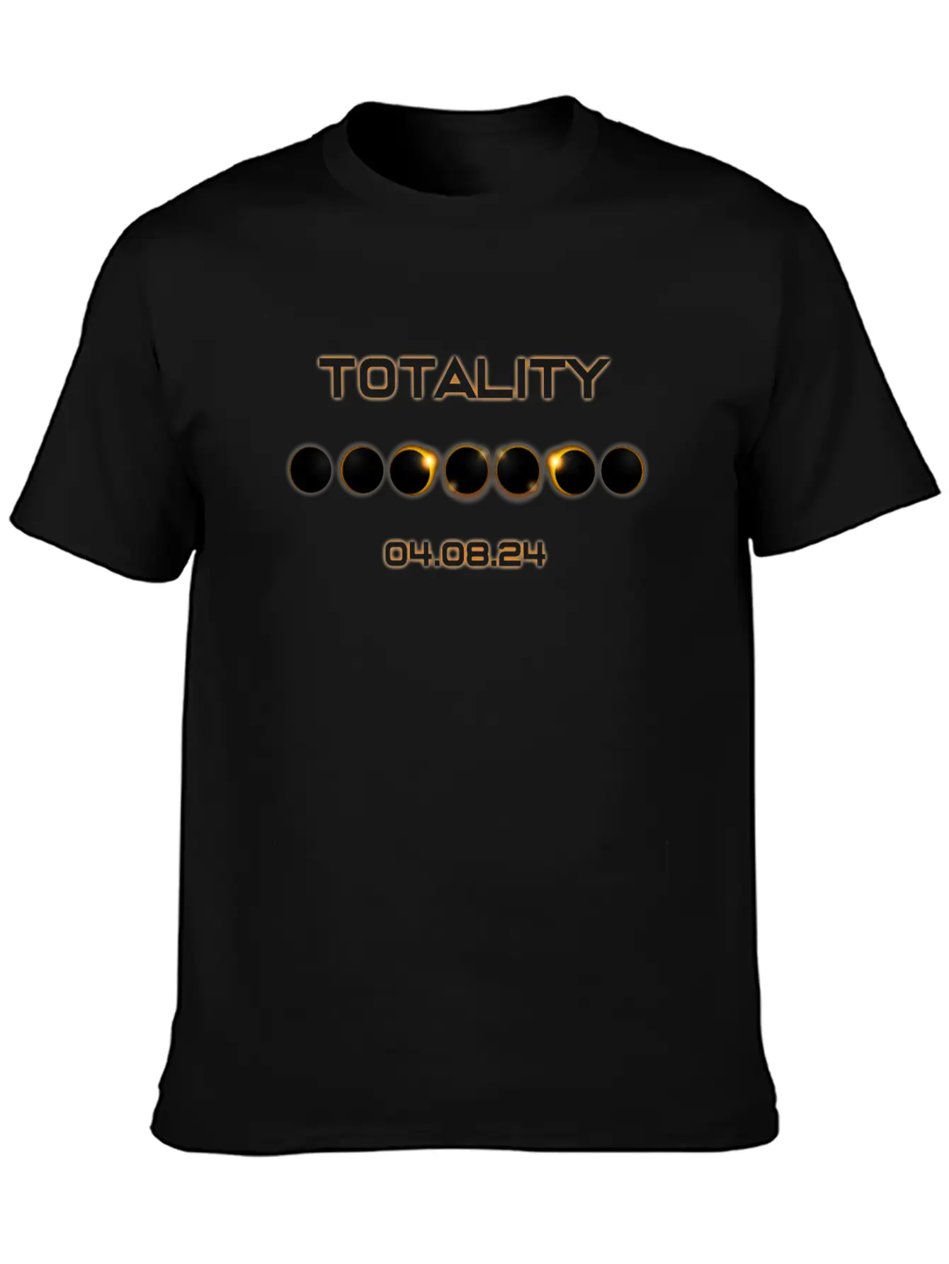 Totality 04.08.24 Total Solar Eclipse April 8 2024 Essential Cotton Tee For Daily Outfits – Unisex Style