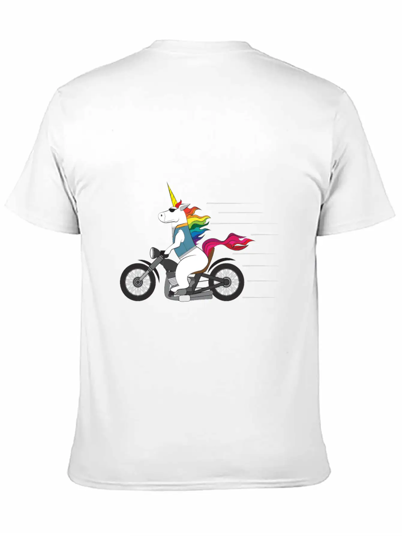 Tough Unicorn Biker Motorcycle Trending Gift Casual Graphic T-Shirt – Simple And Comfortable Daily Wear