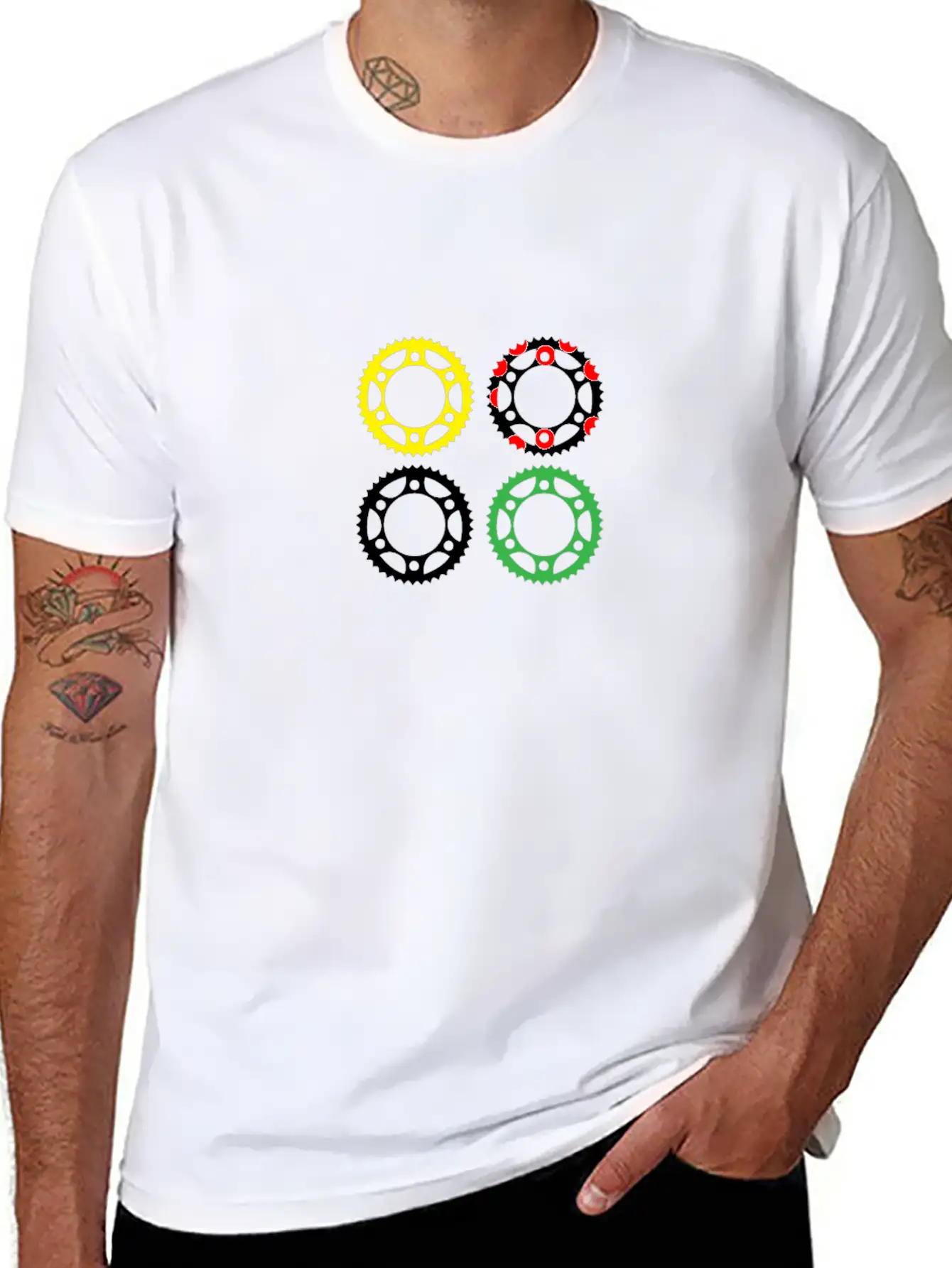 Tour France T-Shirt Cycling Bicycle Bike Gift Tee Essential Cotton Tee For Daily Outfits – Unisex Style