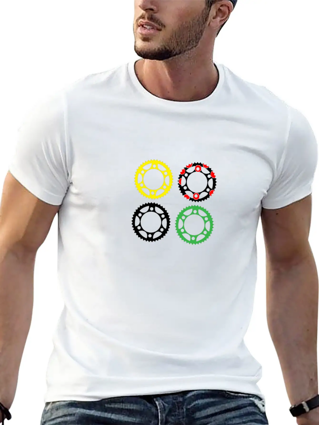 Tour France T-Shirt Cycling Bicycle Bike Gift Tee Essential Cotton Tee For Daily Outfits – Unisex Style
