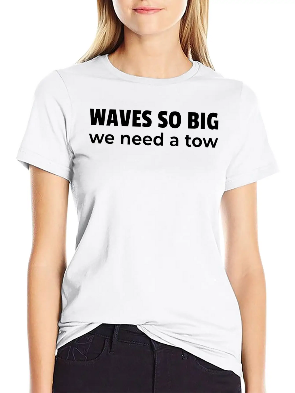 Tow In Surfing | Tow In Surf | Tow In Foiling Casual Graphic T-Shirt – Simple And Comfortable Daily Wear