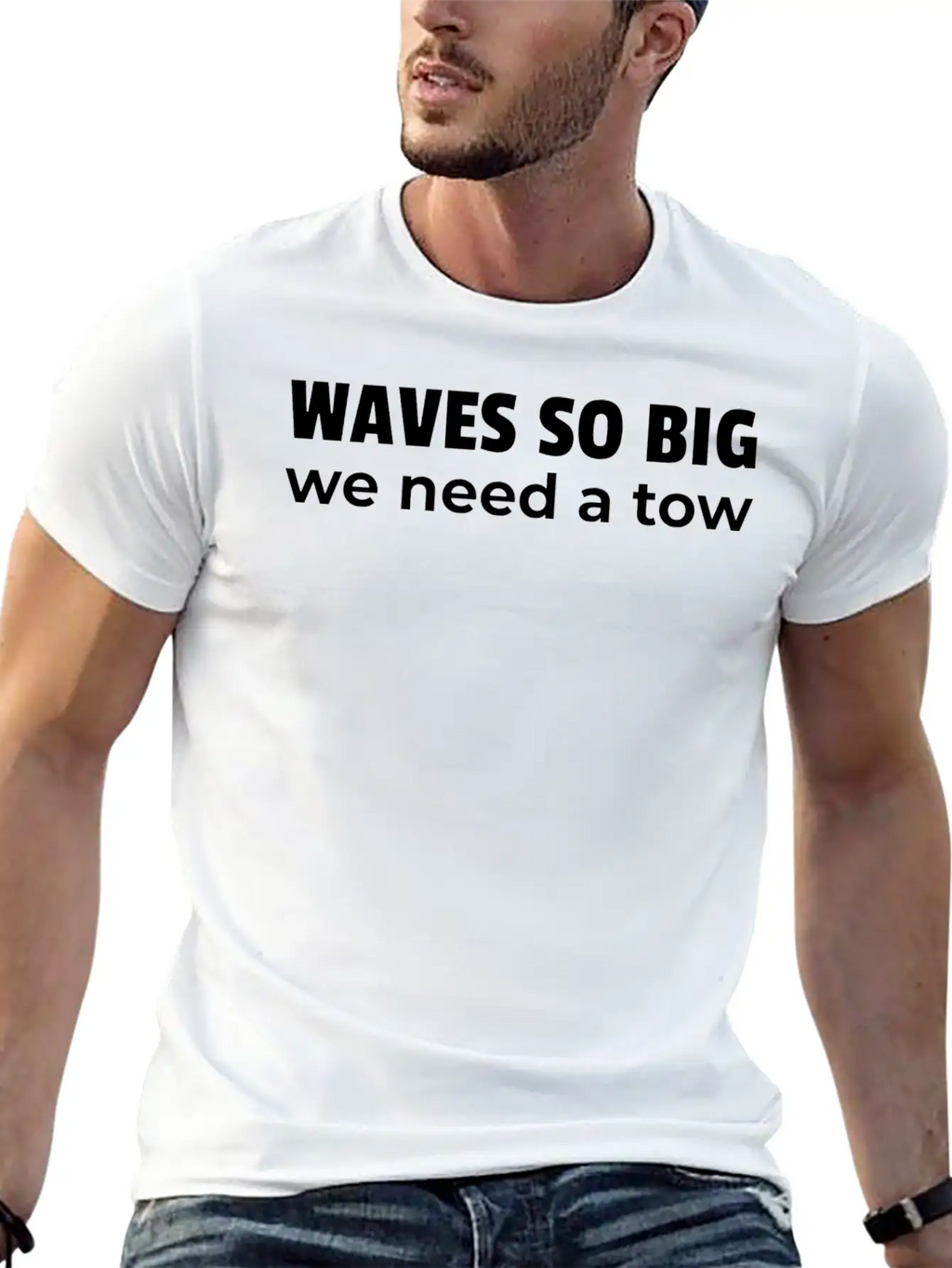 Tow In Surfing | Tow In Surf | Tow In Foiling Casual Graphic T-Shirt – Simple And Comfortable Daily Wear