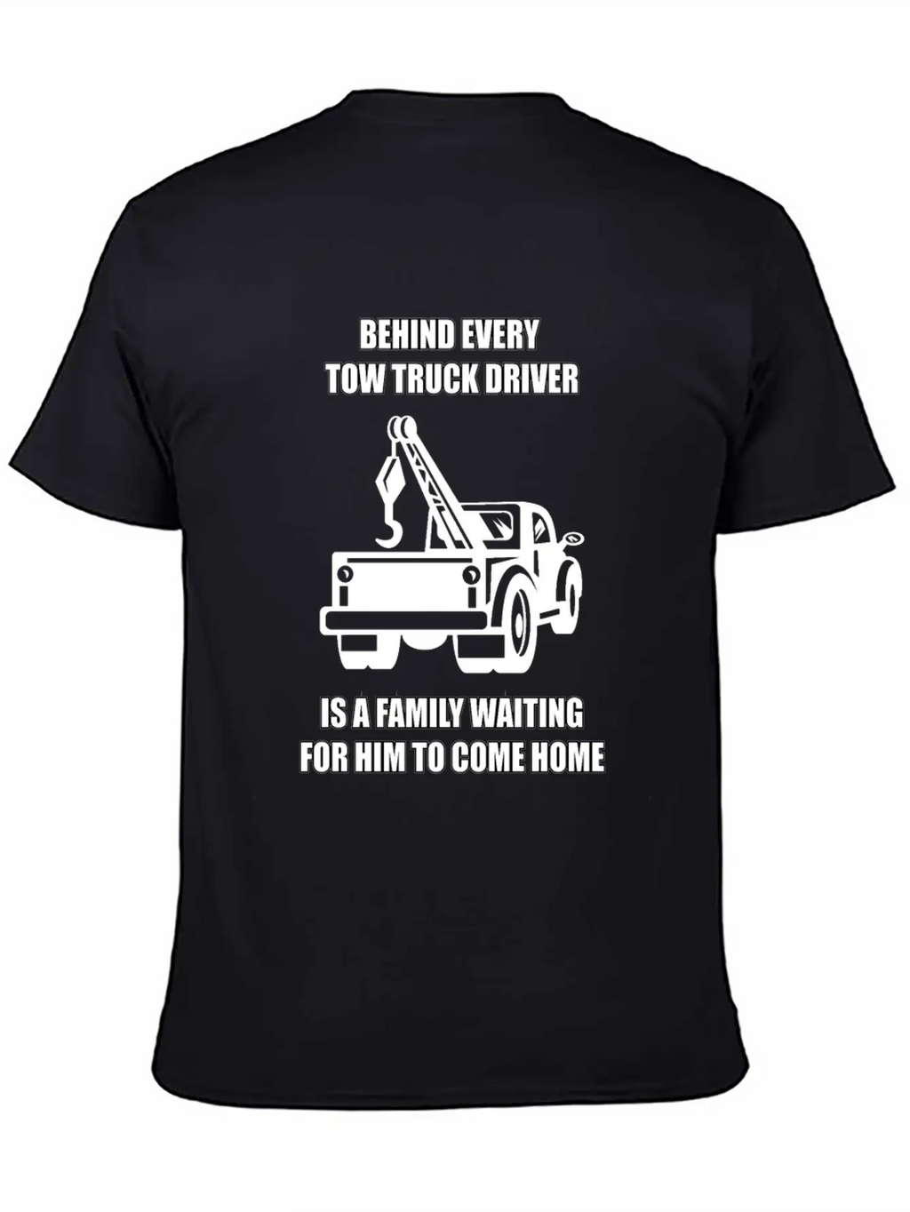 Tow Truck Driver Love Family Legal Hooker Tow Unisex Casual T-Shirt – Clean Design For Daily Comfort