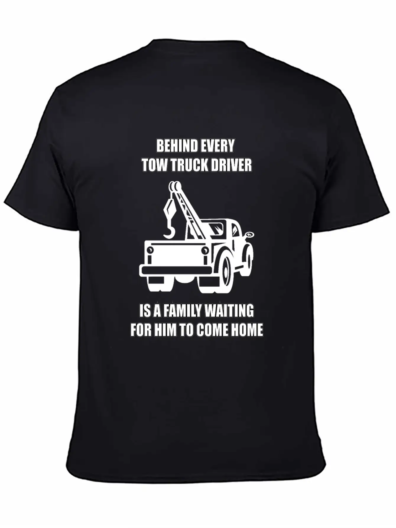 Tow Truck Driver Love Family Legal Hooker Tow Unisex Casual T-Shirt – Clean Design For Daily Comfort