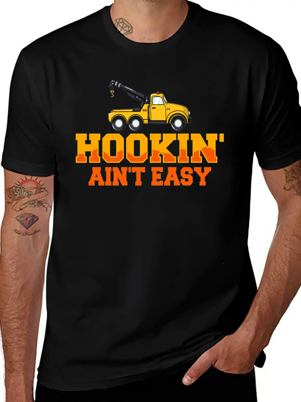 Tow Truck Driver Rollback Funny Tow Operator Unisex Casual T-Shirt – Clean Design For Daily Comfort