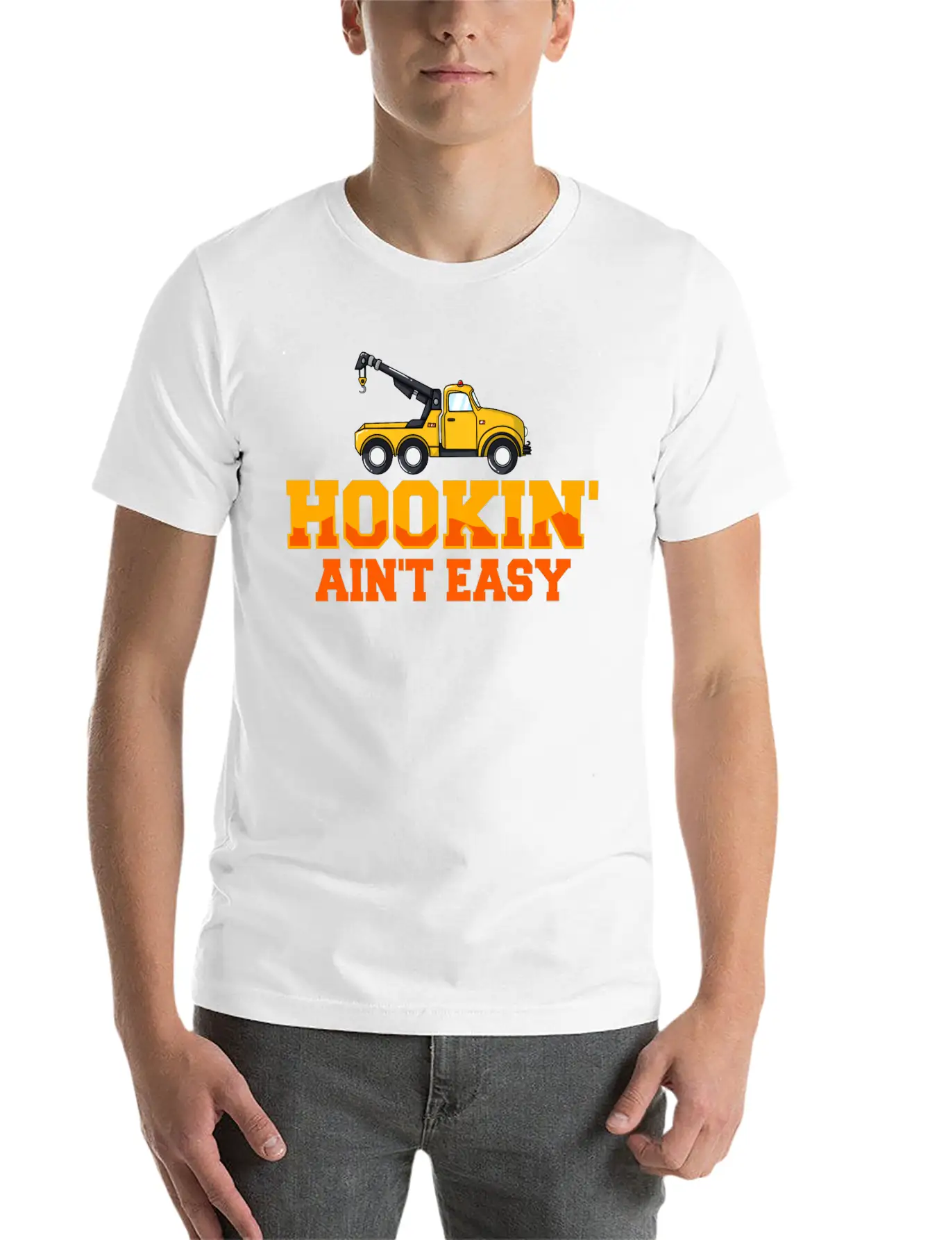 Tow Truck Driver Rollback Funny Tow Operator Unisex Casual T-Shirt – Clean Design For Daily Comfort