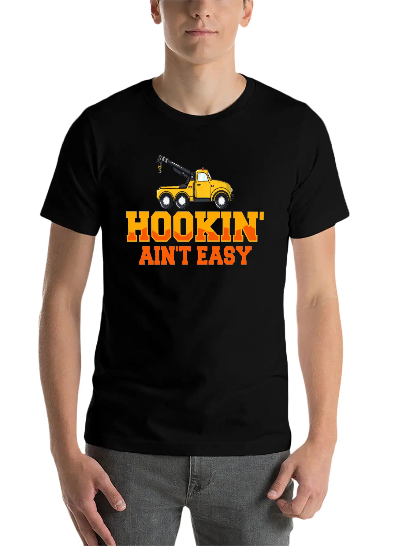 Tow Truck Driver Rollback Funny Tow Operator Unisex Casual T-Shirt – Clean Design For Daily Comfort