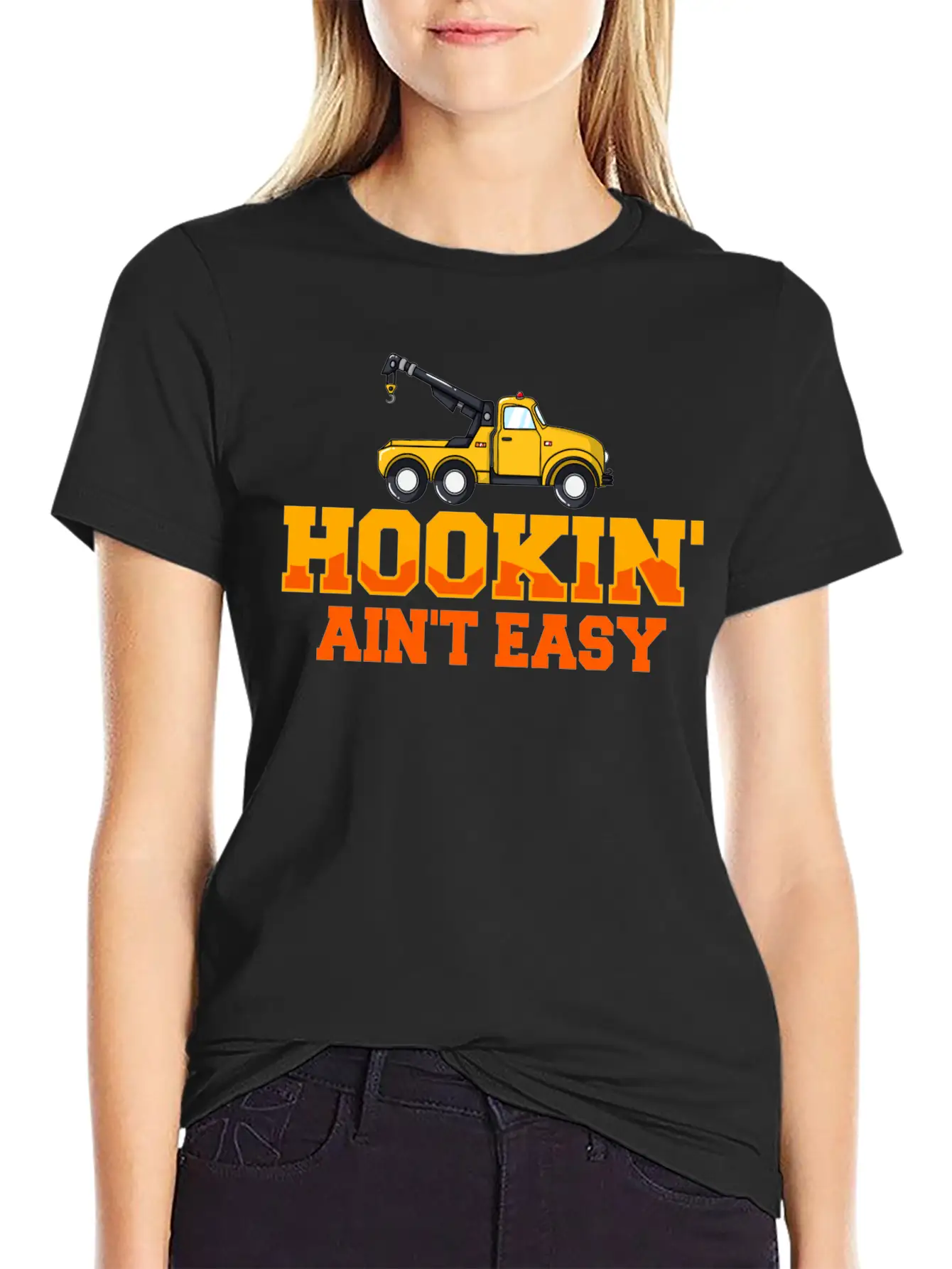 Tow Truck Driver Rollback Funny Tow Operator Unisex Casual T-Shirt – Clean Design For Daily Comfort