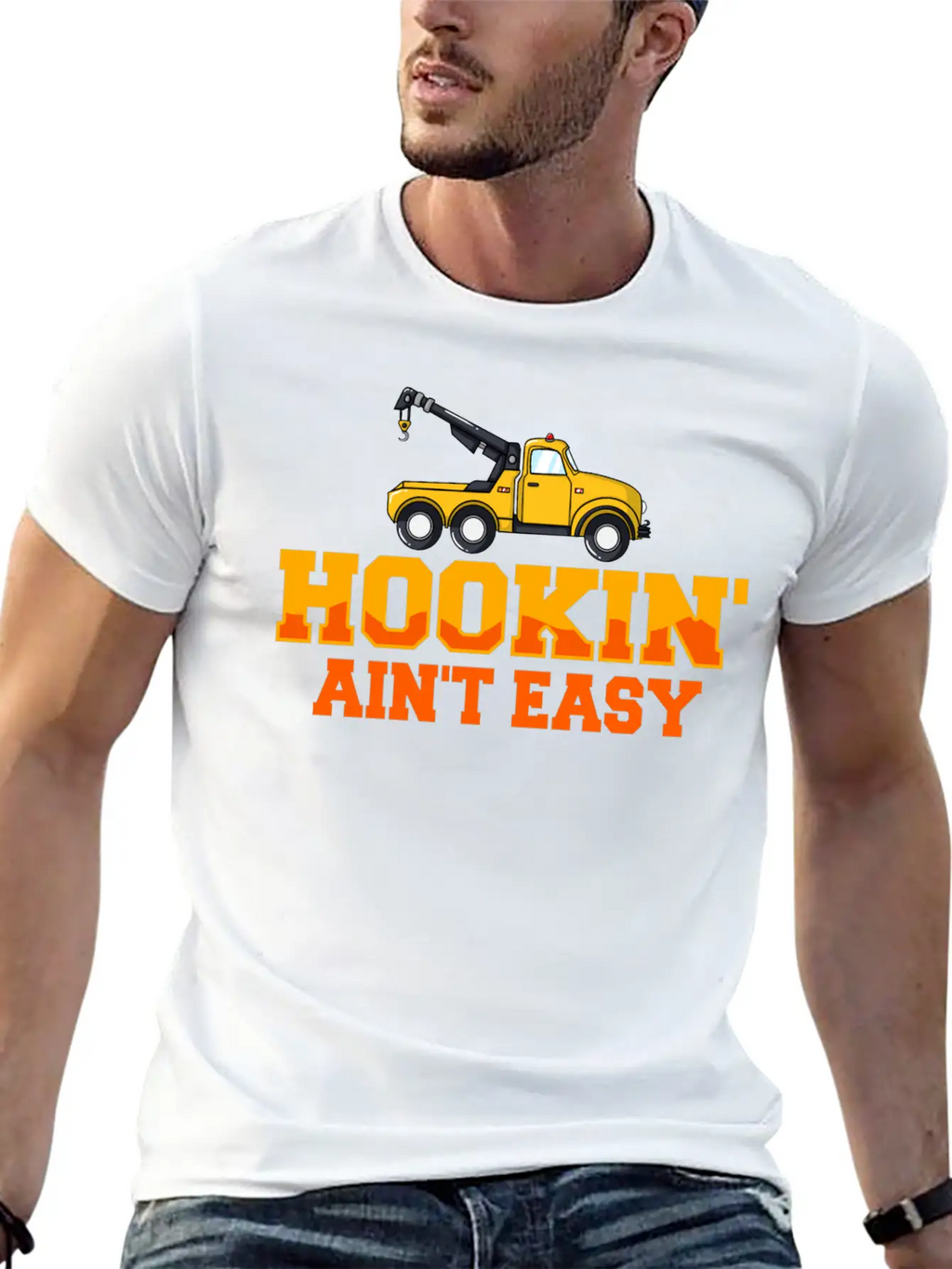 Tow Truck Driver Rollback Funny Tow Operator Unisex Casual T-Shirt – Clean Design For Daily Comfort