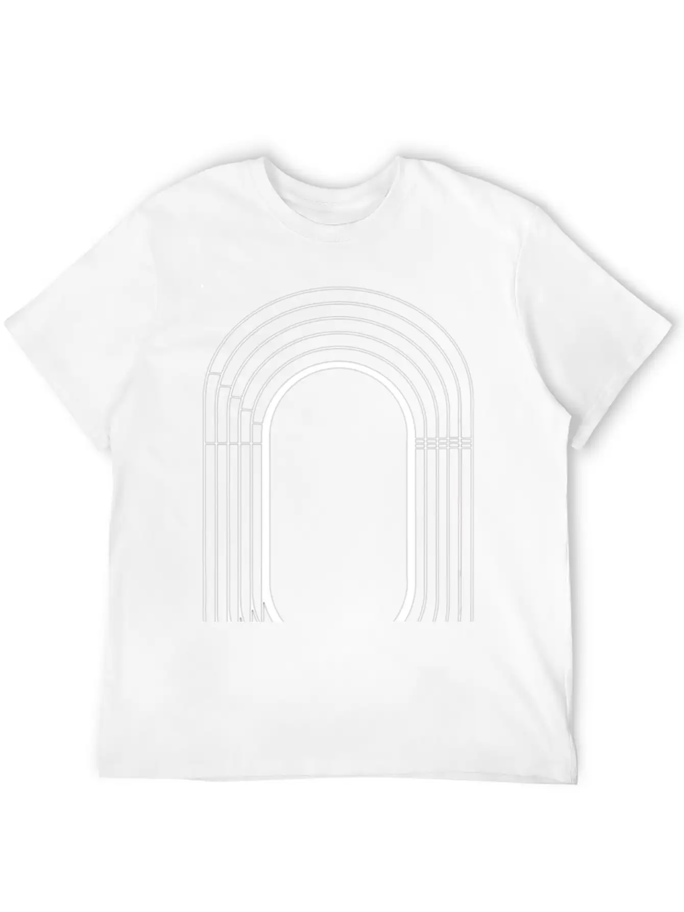 Track Runner Athlete Well Rounded Apparel Unisex Casual T-Shirt – Clean Design For Daily Comfort