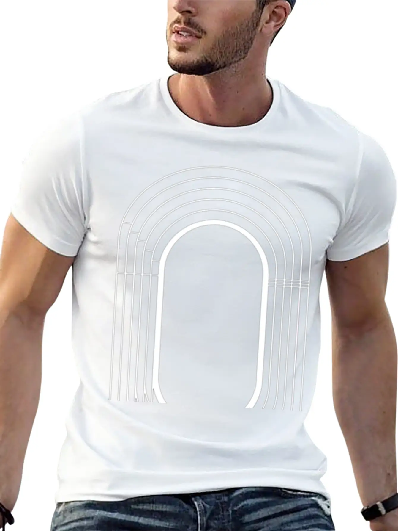 Track Runner Athlete Well Rounded Apparel Unisex Casual T-Shirt – Clean Design For Daily Comfort