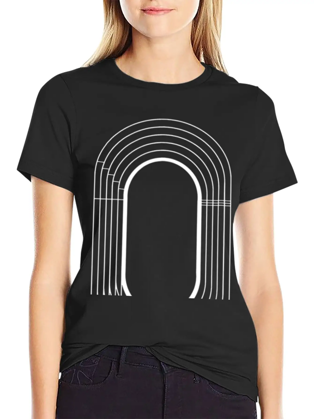 Track Runner Athlete Well Rounded Apparel Unisex Casual T-Shirt – Clean Design For Daily Comfort
