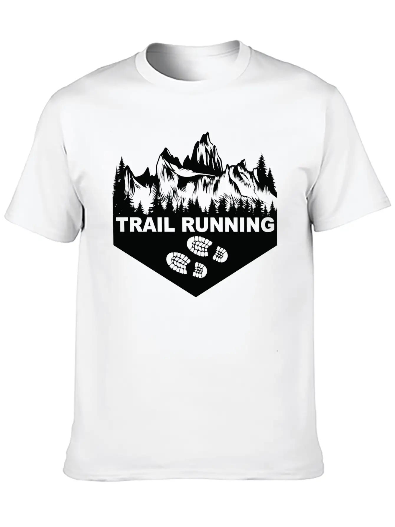 Trail Run Ultra Trail Running Berg Trekking Essential Cotton Tee For Daily Outfits – Unisex Style