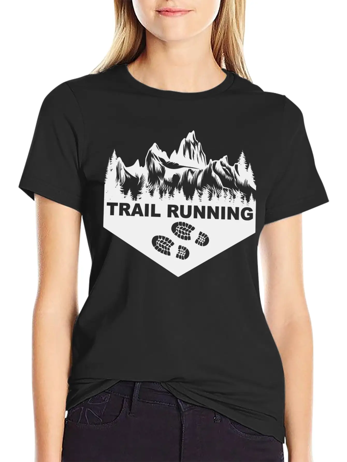 Trail Run Ultra Trail Running Berg Trekking Essential Cotton Tee For Daily Outfits – Unisex Style