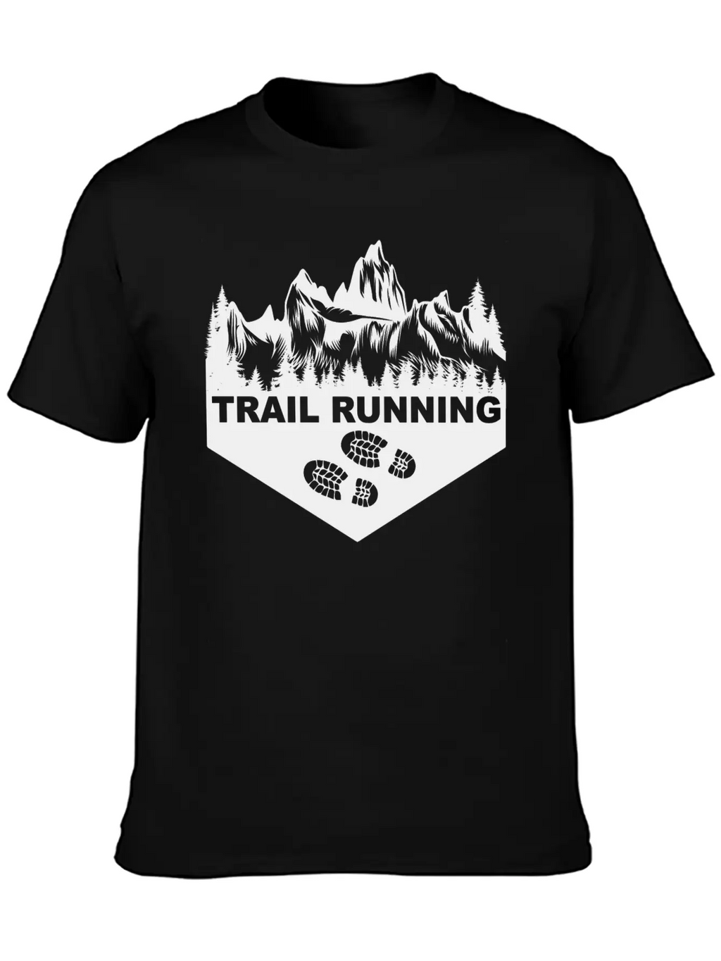 Trail Run Ultra Trail Running Berg Trekking Essential Cotton Tee For Daily Outfits – Unisex Style
