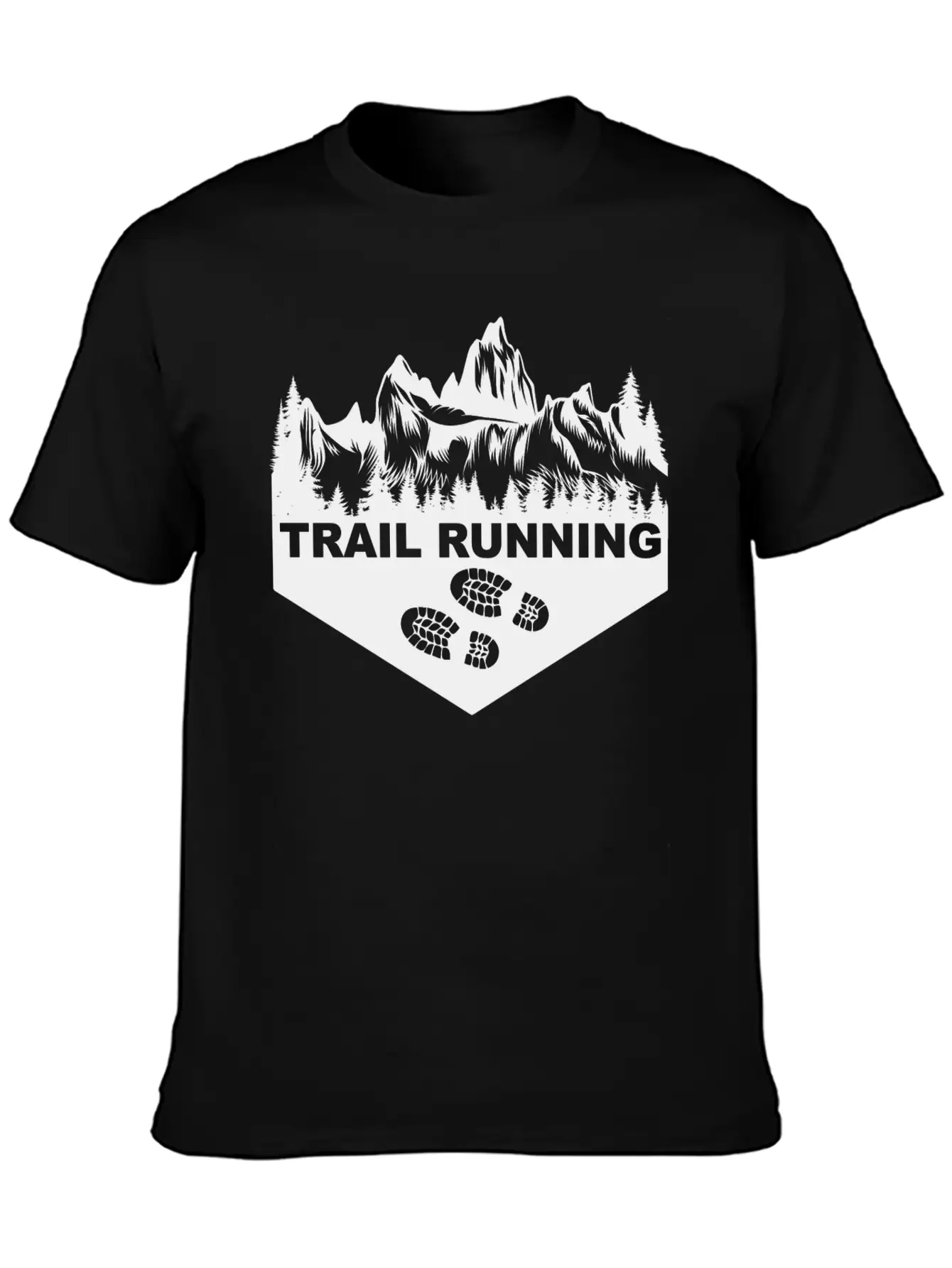 Trail Run Ultra Trail Running Berg Trekking Essential Cotton Tee For Daily Outfits – Unisex Style