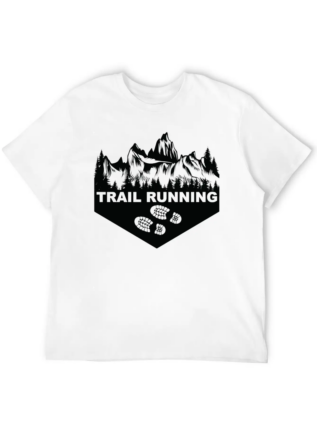 Trail Run Ultra Trail Running Berg Trekking Essential Cotton Tee For Daily Outfits – Unisex Style