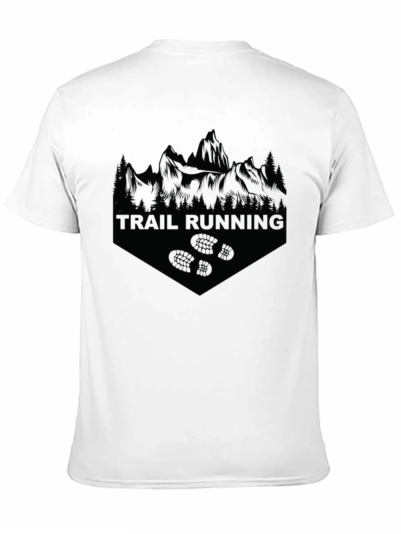 Trail Run Ultra Trail Running Berg Trekking Essential Cotton Tee For Daily Outfits – Unisex Style