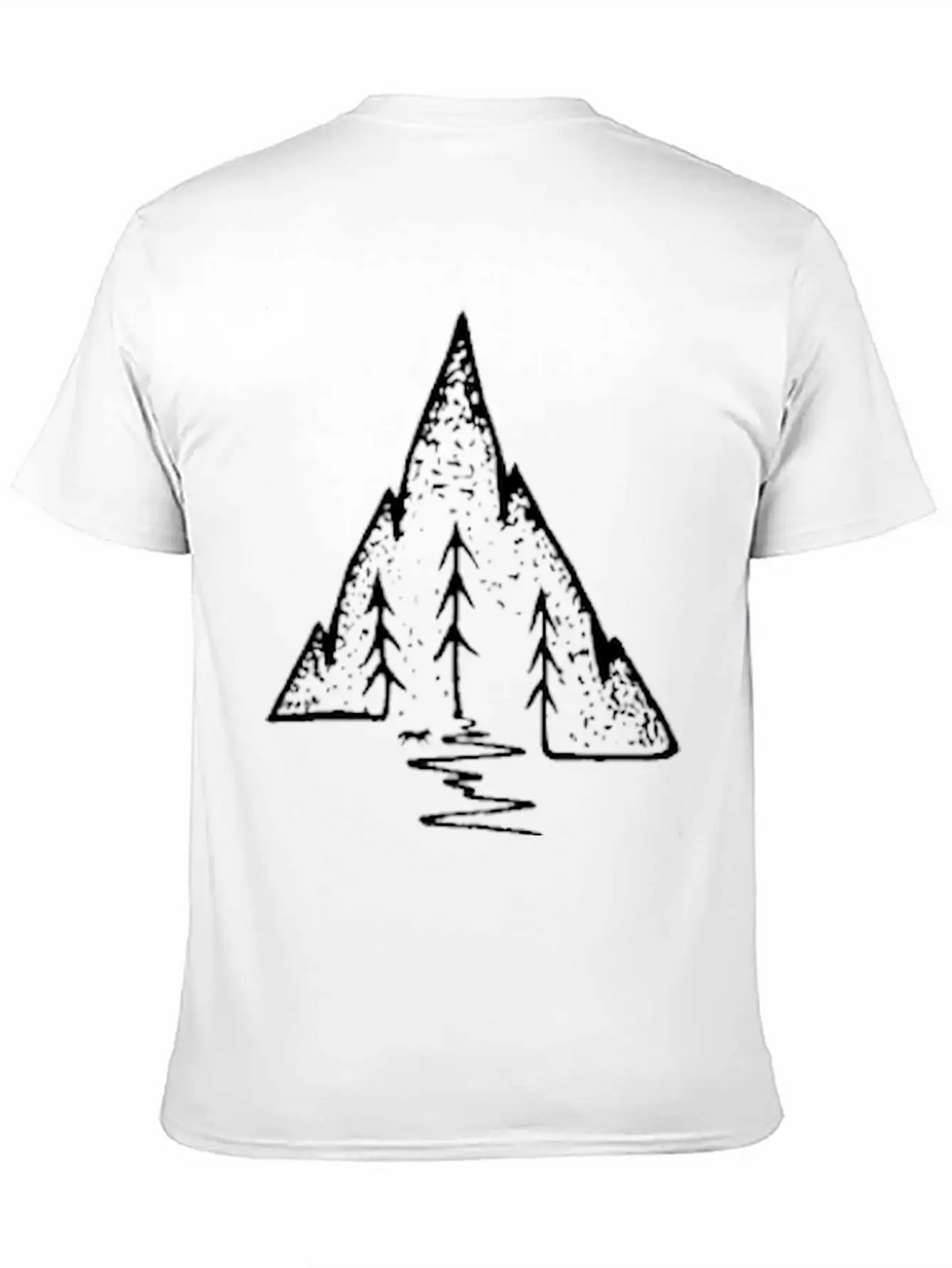 Trail Unisex Short Sleeve Soft Cotton T-Shirt – Casual Everyday Wear