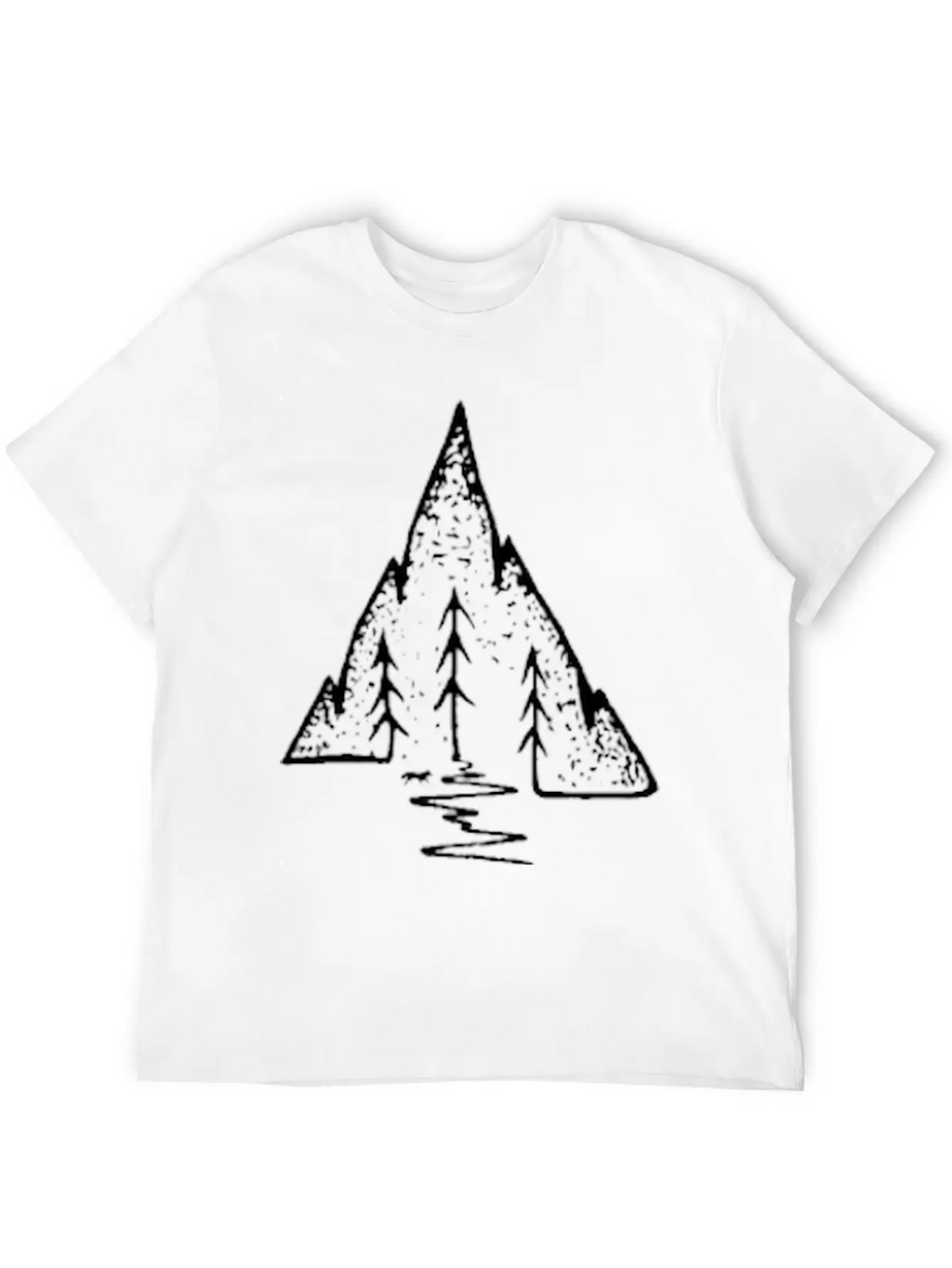 Trail Unisex Short Sleeve Soft Cotton T-Shirt – Casual Everyday Wear