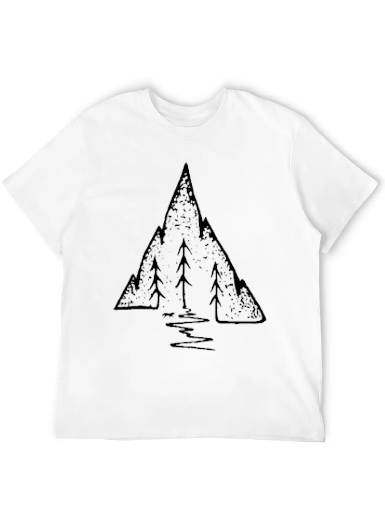 Trail Unisex Short Sleeve Soft Cotton T-Shirt – Casual Everyday Wear