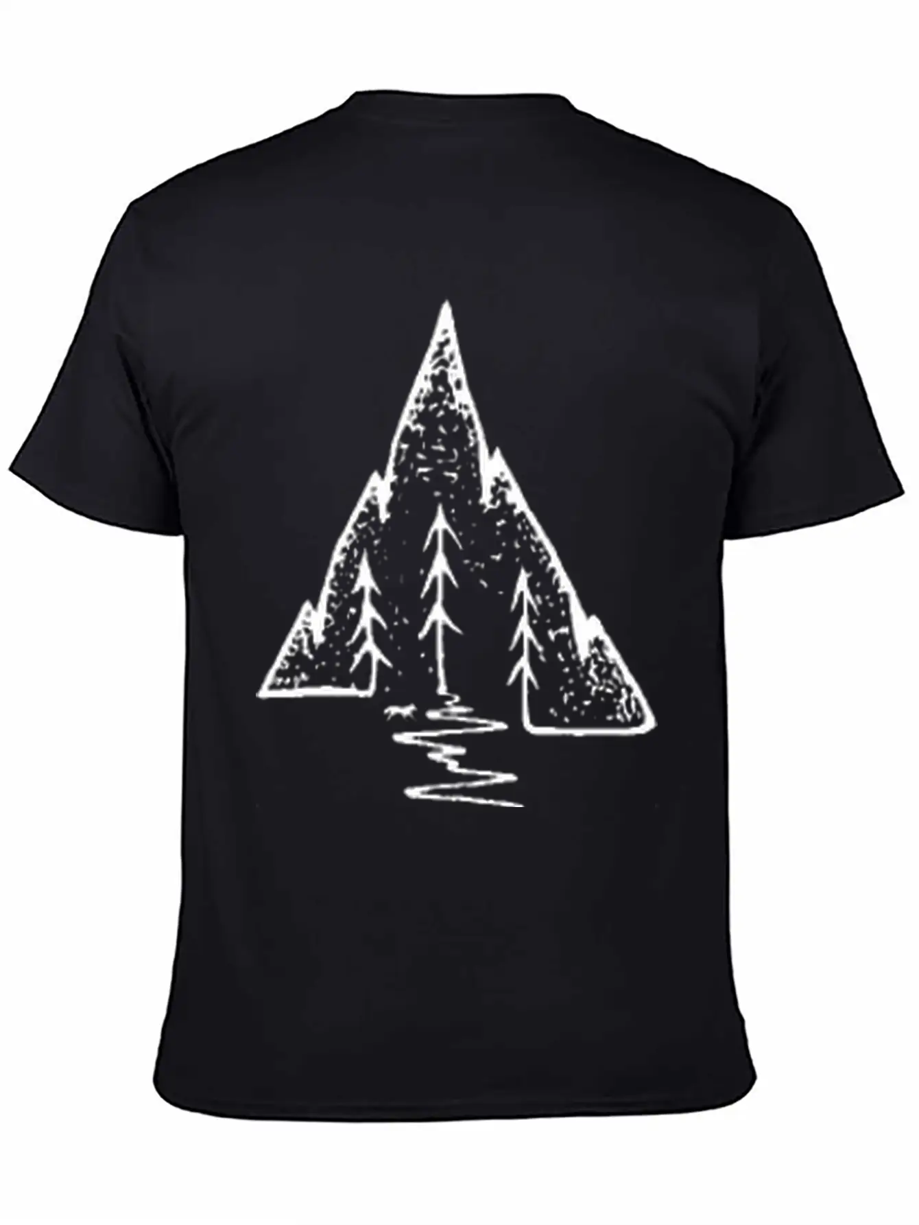 Trail Unisex Short Sleeve Soft Cotton T-Shirt – Casual Everyday Wear