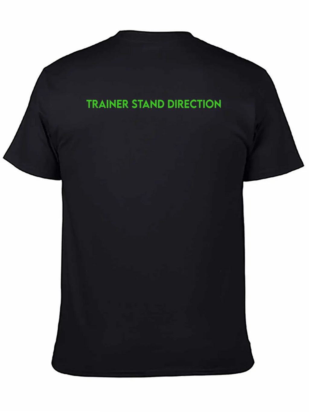 TRAINER STAND DIRECTION Breathable Soft Cotton T-Shirt – Timeless Casual Look