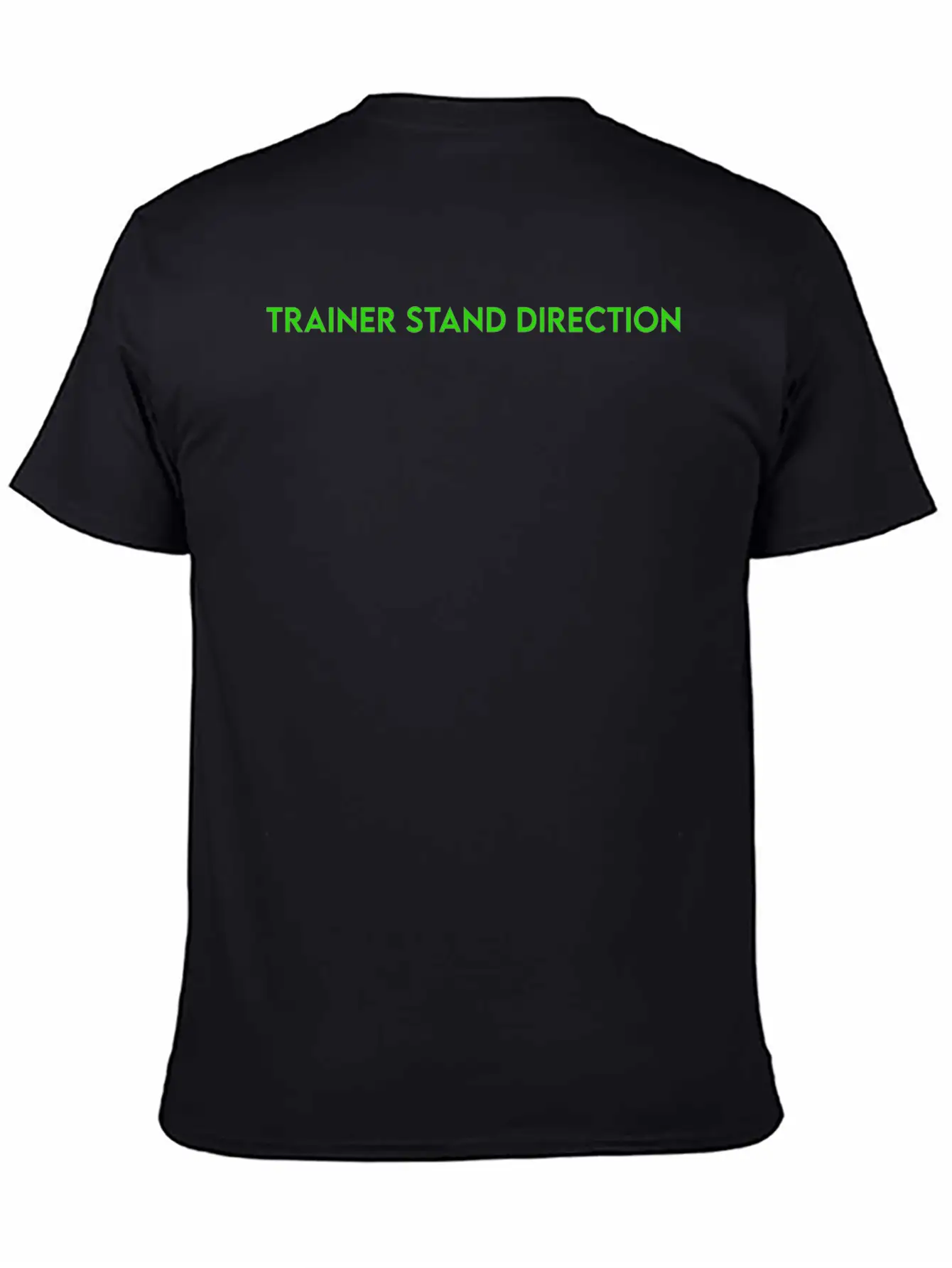TRAINER STAND DIRECTION Breathable Soft Cotton T-Shirt – Timeless Casual Look