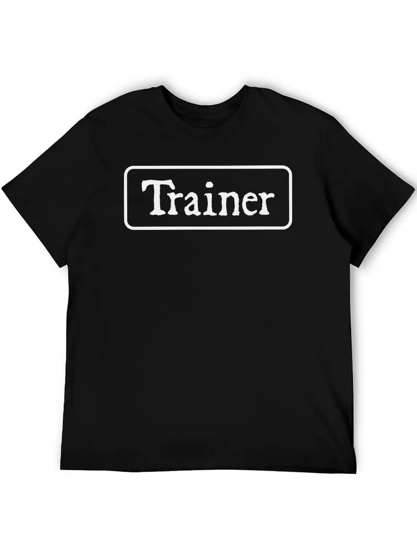 Trainer Unisex Short Sleeve Soft Cotton T-Shirt – Casual Everyday Wear