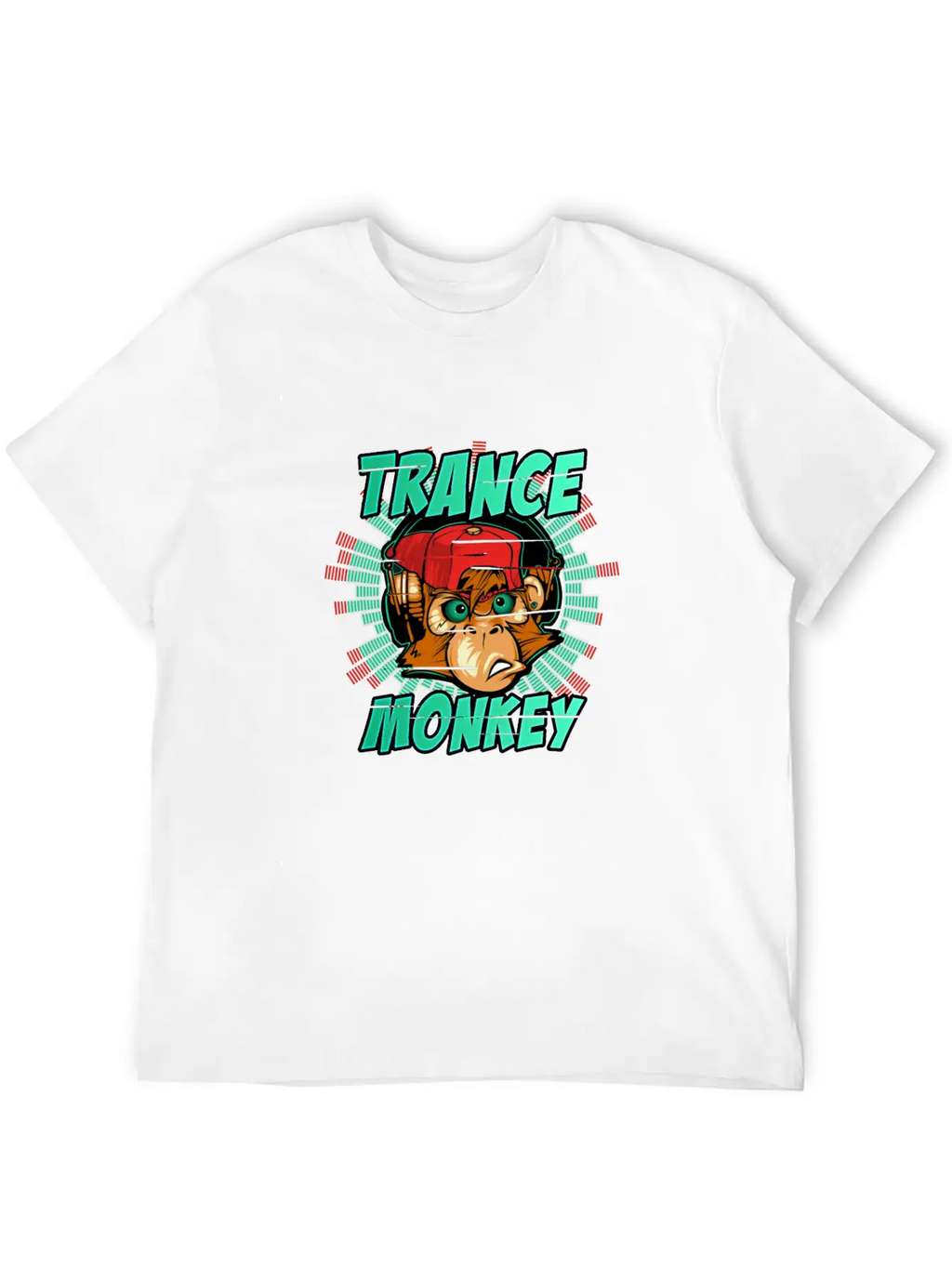 Trance Monkey Unisex Casual T-Shirt – Clean Design For Daily Comfort