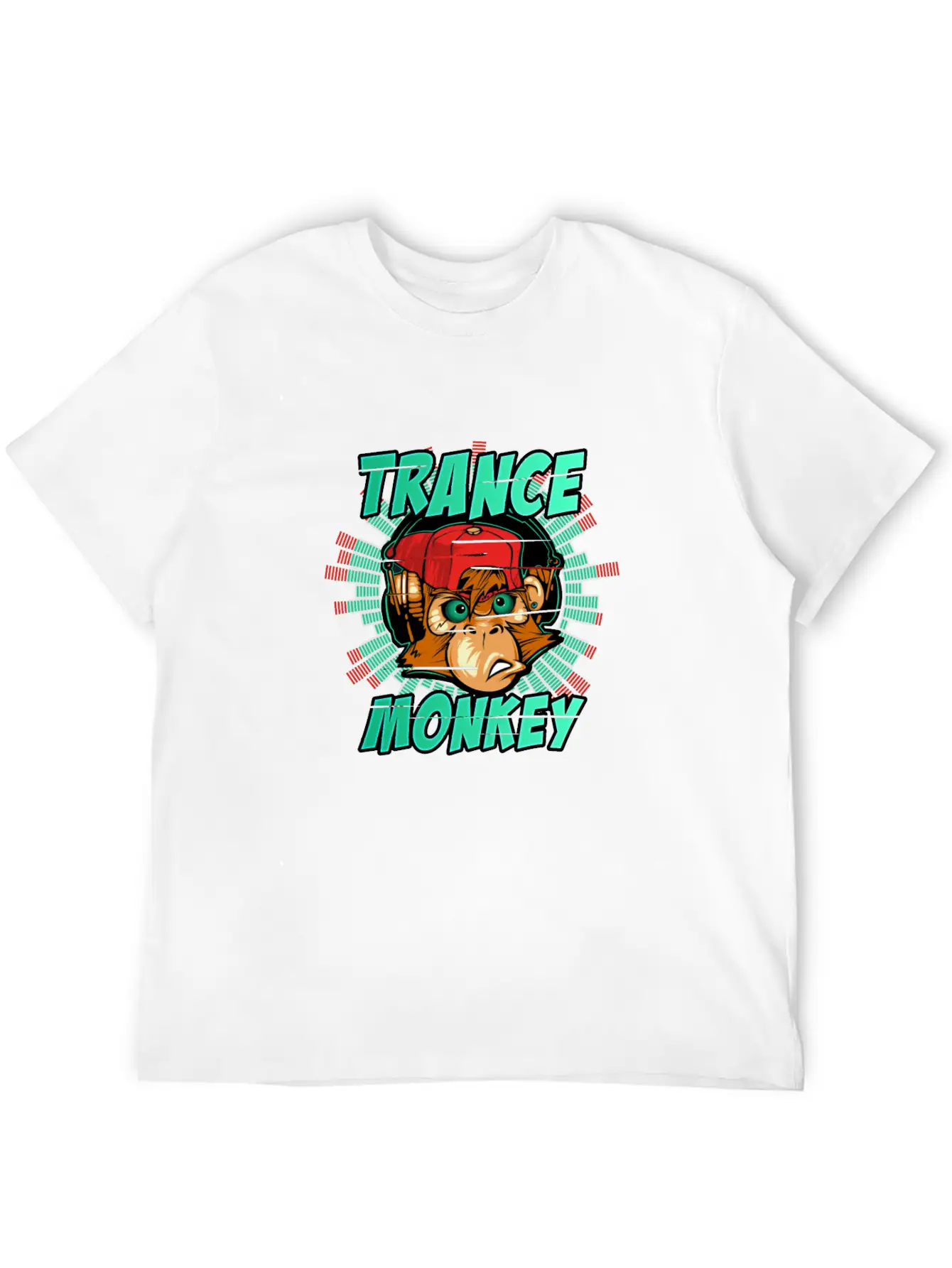 Trance Monkey Unisex Casual T-Shirt – Clean Design For Daily Comfort