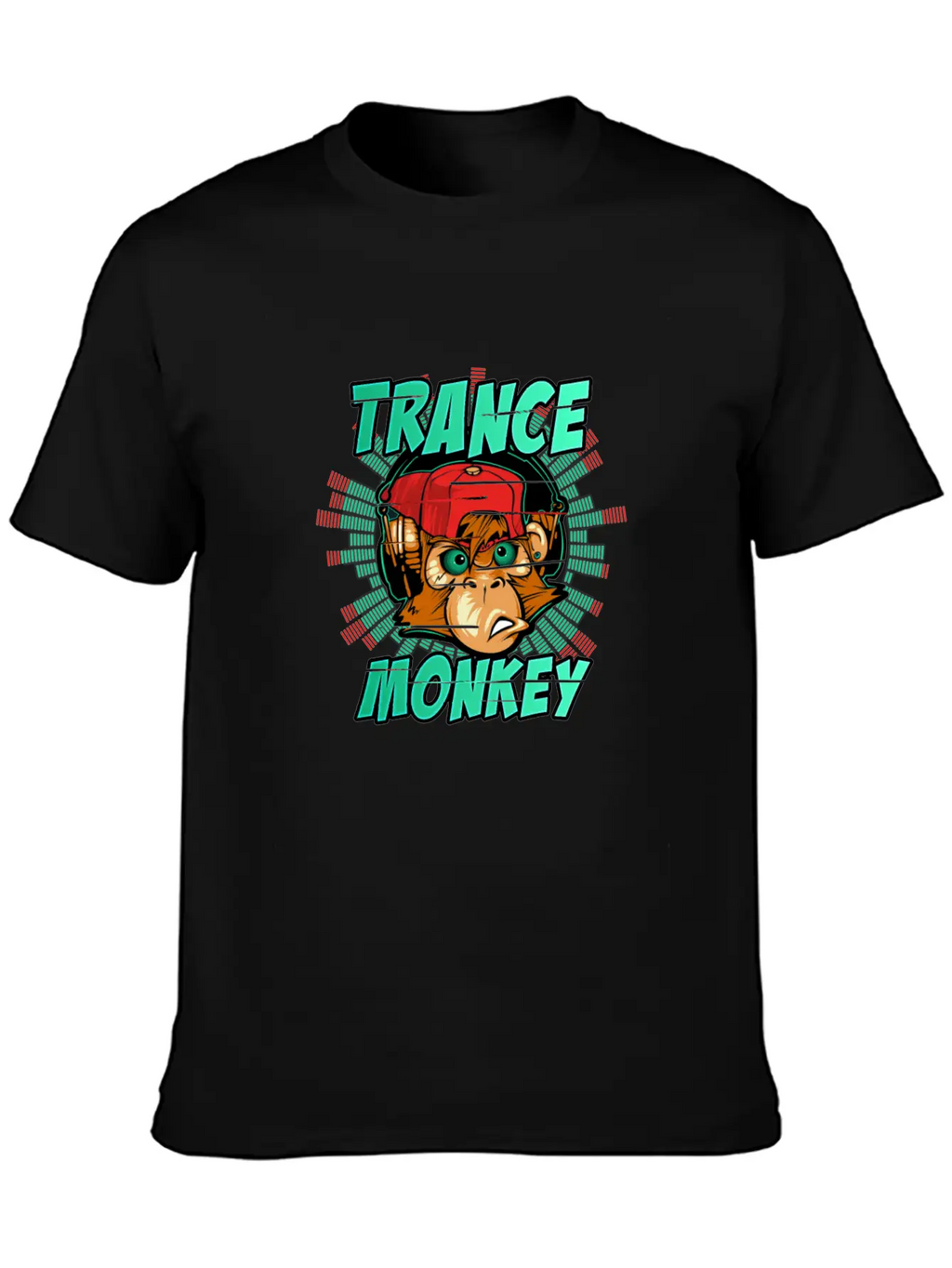 Trance Monkey Unisex Casual T-Shirt – Clean Design For Daily Comfort