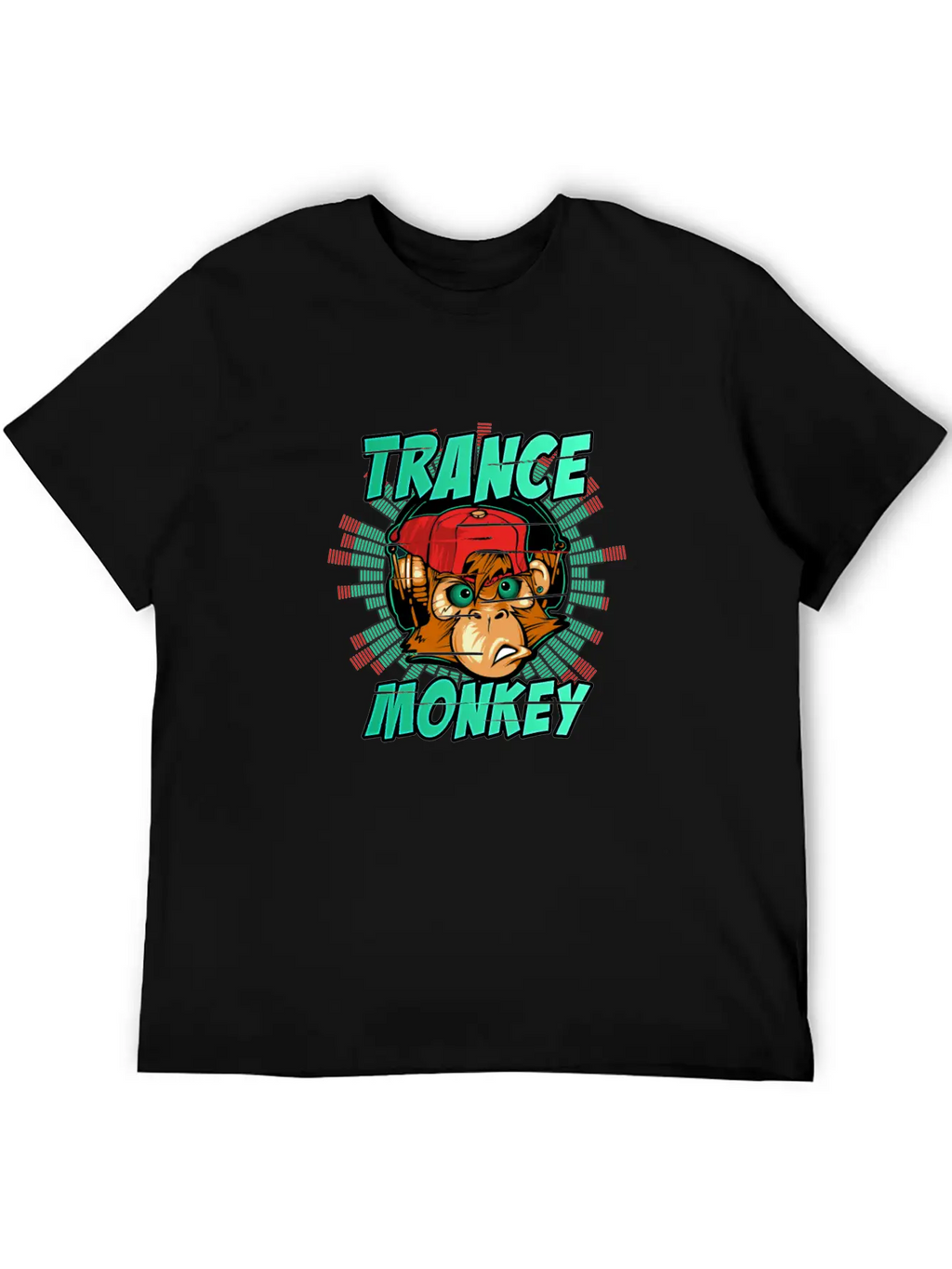 Trance Monkey Unisex Casual T-Shirt – Clean Design For Daily Comfort